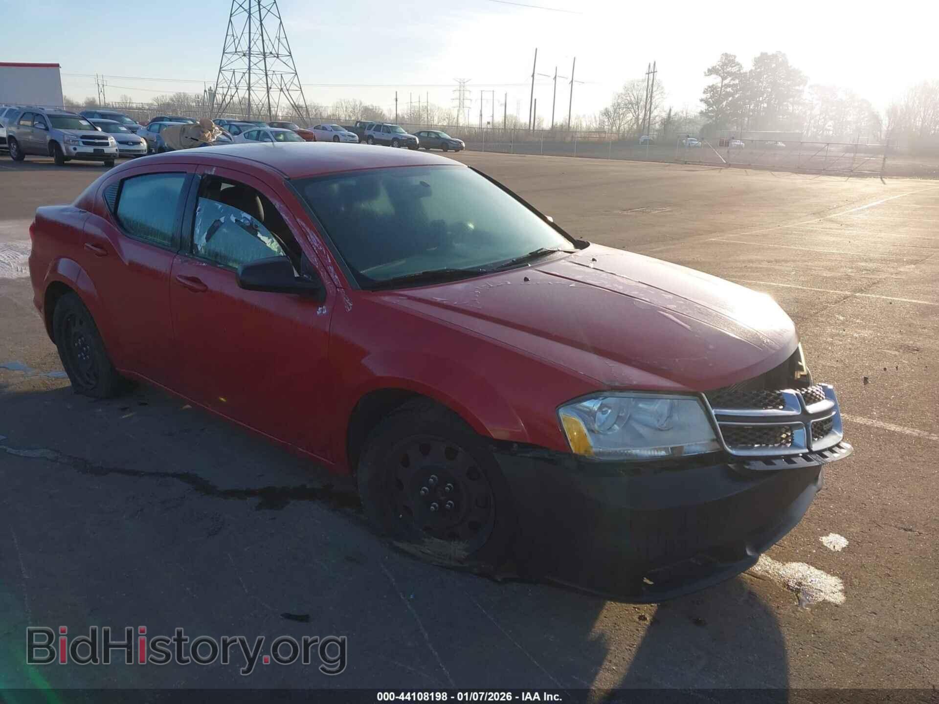 Photo 1C3CDZAG2DN749381 - DODGE AVENGER 2013
