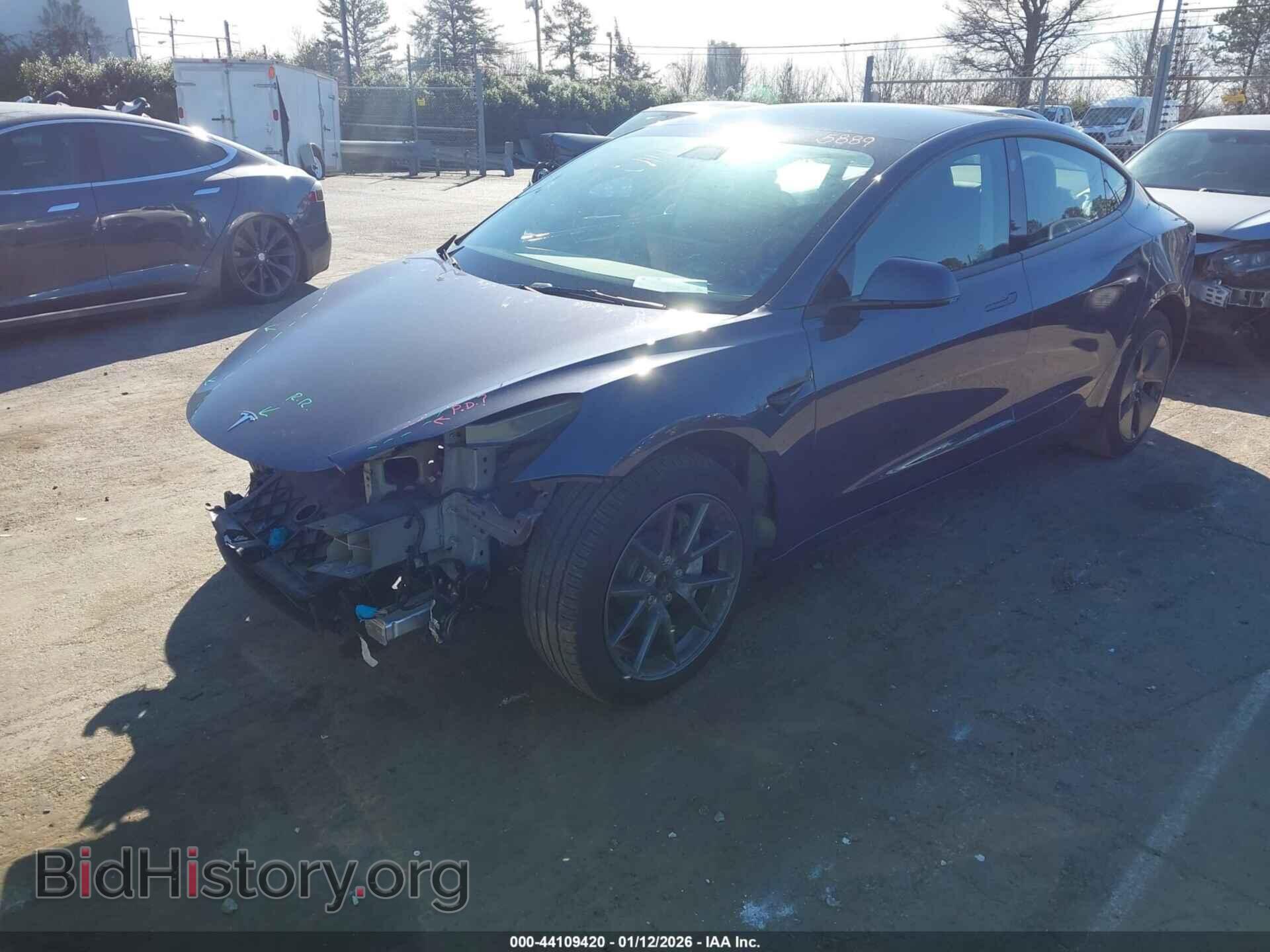 2023 TESLA MODEL 3 - VIN: 5YJ3E1EA4PF610985 - Фото 2