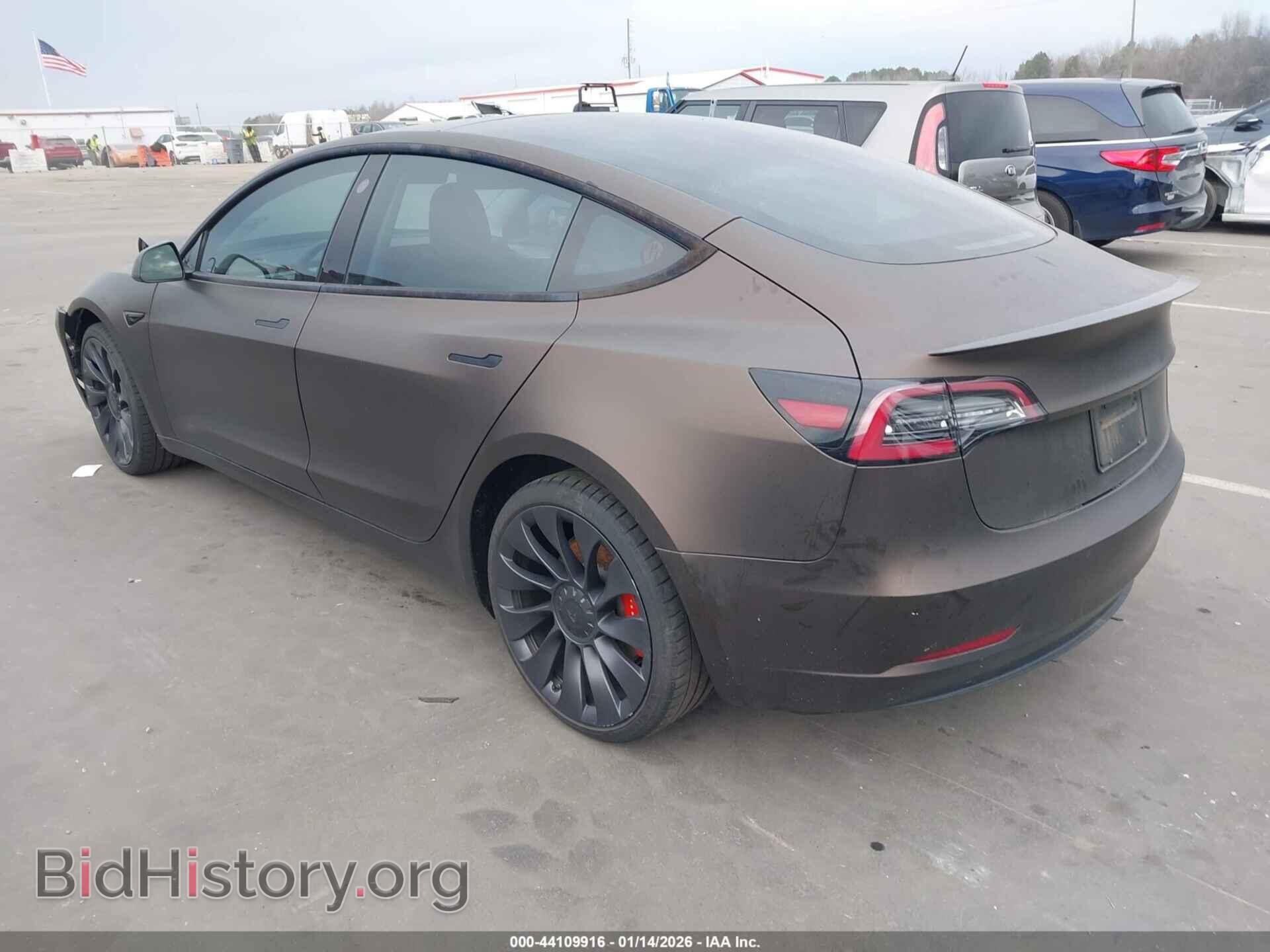 2021 TESLA MODEL 3 - VIN: 5YJ3E1EC1MF036990 - Фото 3