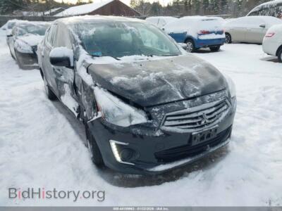 2019 Mitsubishi MIRAGE G4 ES, черный — VIN ML32F3FJ3KHF12497, IAAI