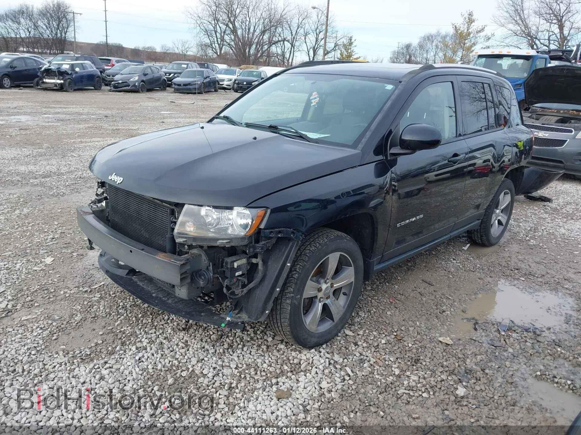 2016 JEEP COMPASS - VIN: 1C4NJCEAXGD802810 - Фото 2
