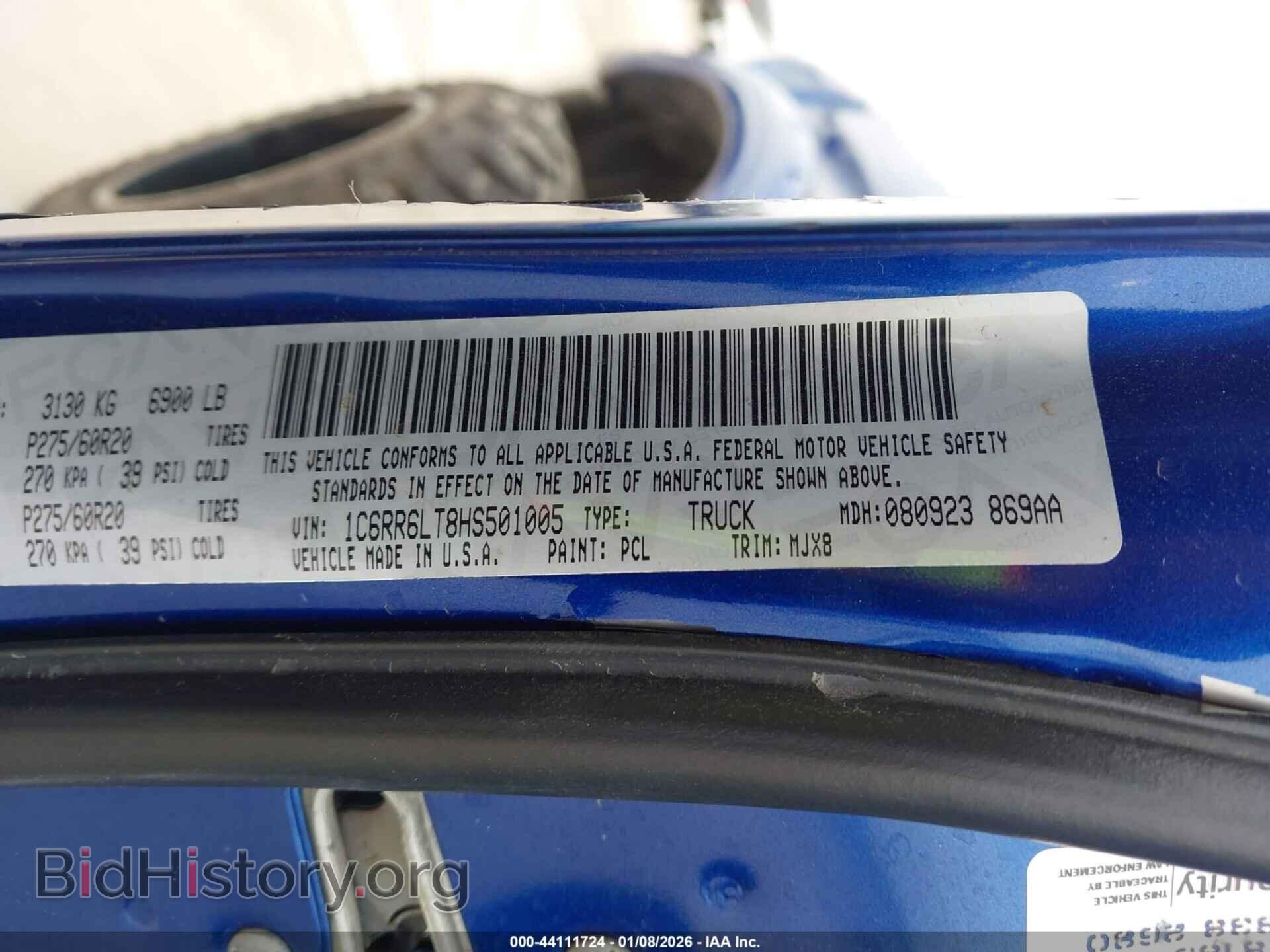 2017 RAM 1500 - VIN: 1C6RR6LT8HS501005 - Фото 9