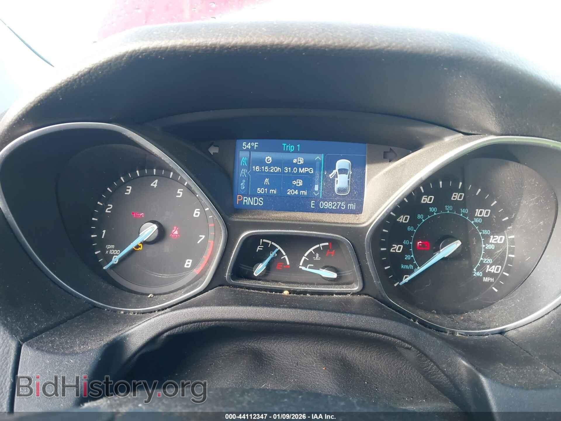 2014 FORD FOCUS - VIN: 1FADP3F22EL182741 - Фото 7