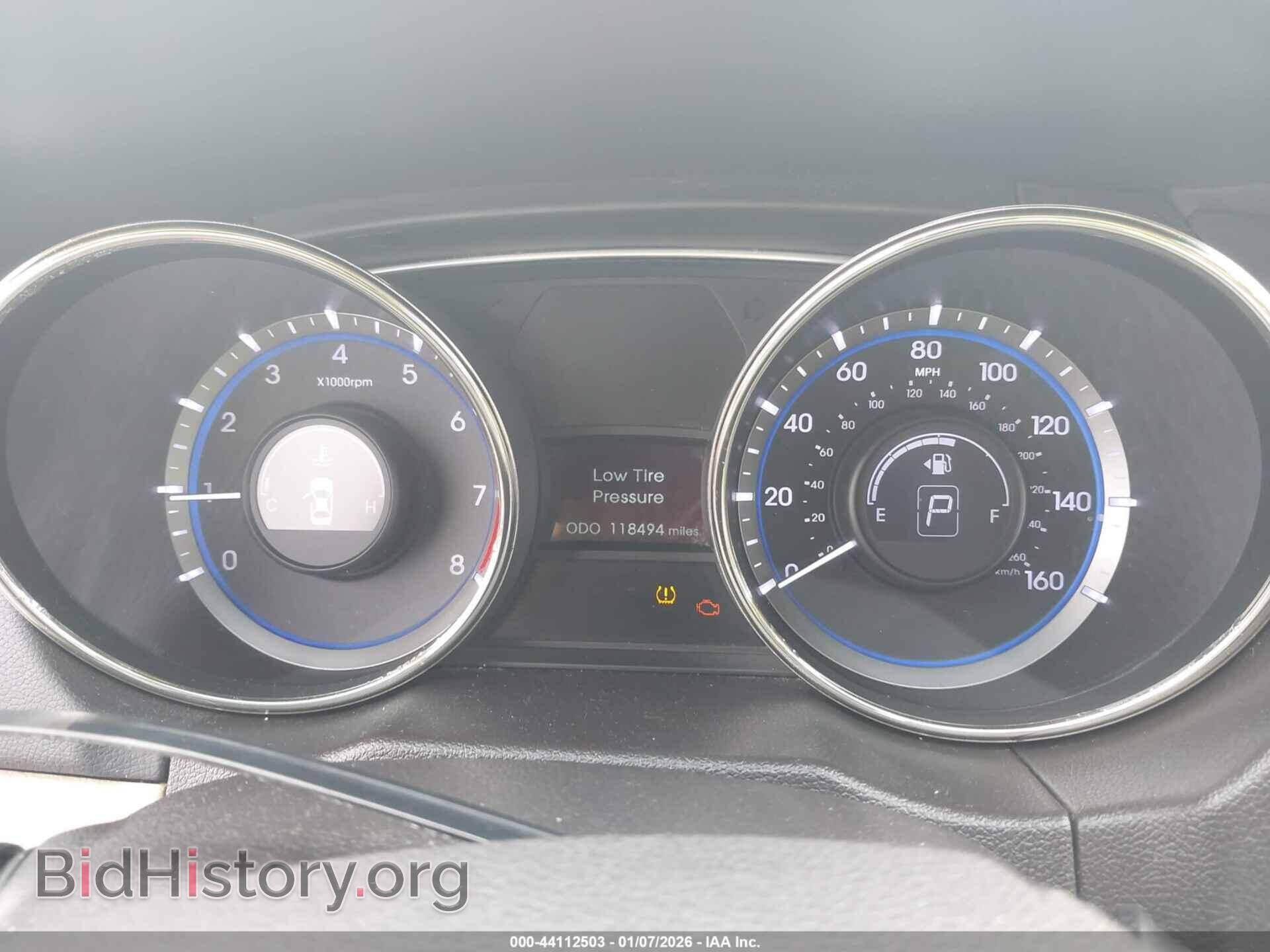2012 HYUNDAI SONATA - VIN: 5NPEB4AC5CH357097 - Фото 7