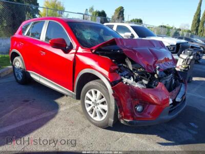 2014 Mazda CX-5 Touring, red — VIN JM3KE2CY2E0352759, IAAI