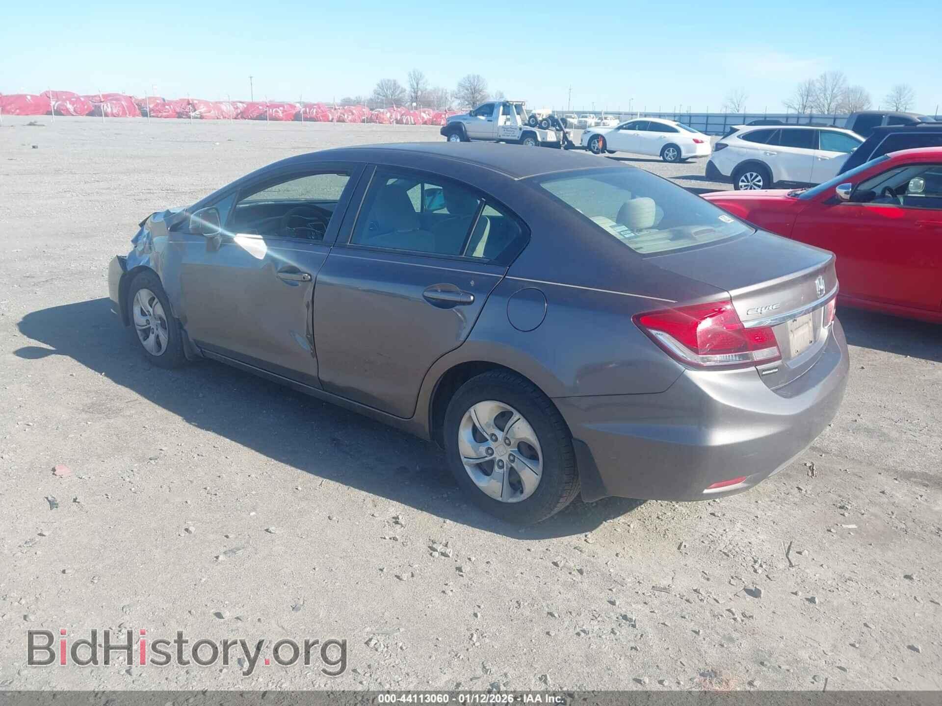 2013 HONDA CIVIC - VIN: 19XFB2F58DE083581 - Фото 3