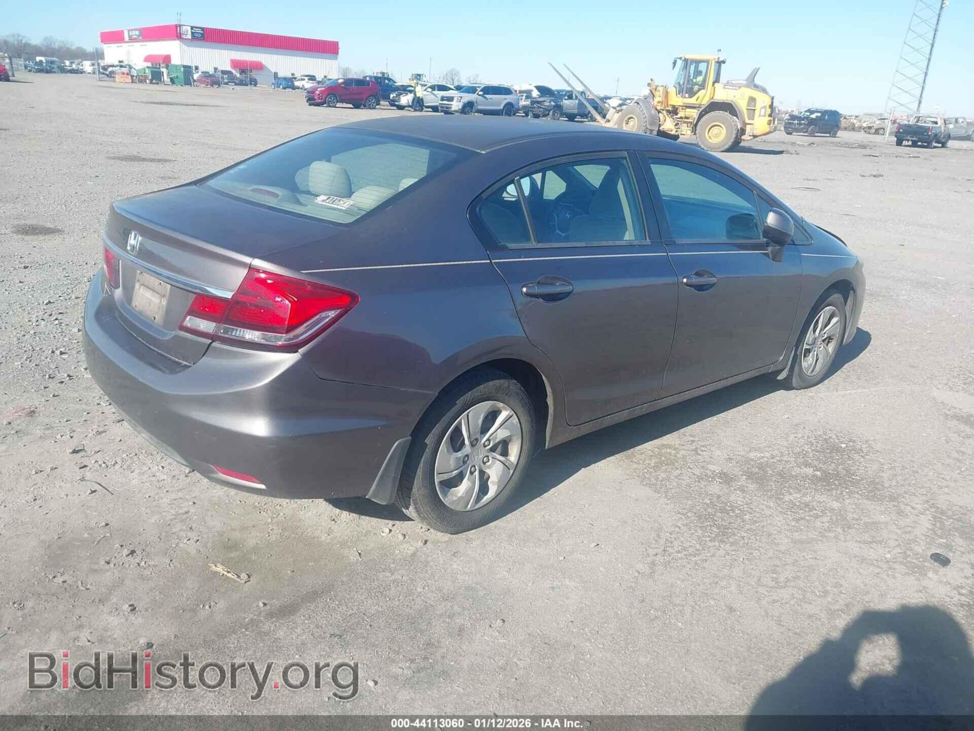 2013 HONDA CIVIC - VIN: 19XFB2F58DE083581 - Фото 4
