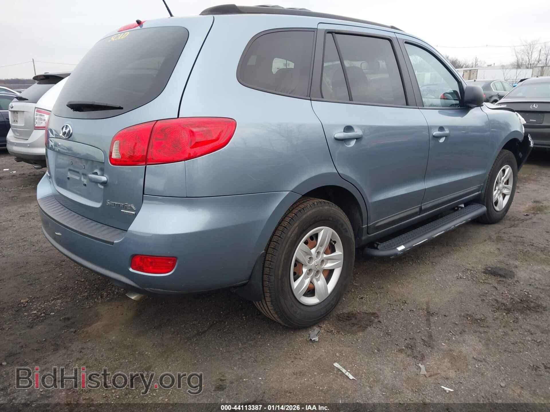 2009 HYUNDAI SANTA FE - VIN: 5NMSG73D49H324397 - Фото 4