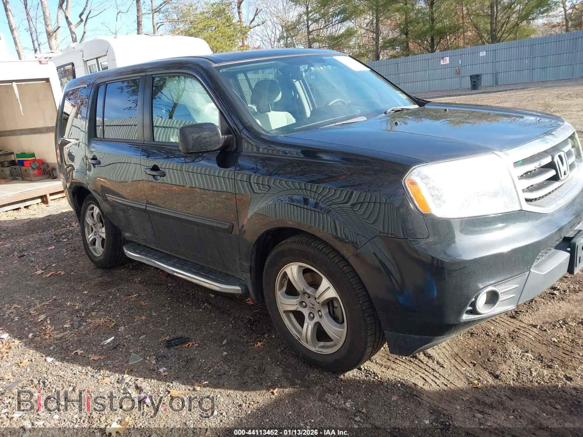 Фотография 5FNYF4H48FB016537 - HONDA PILOT 2015