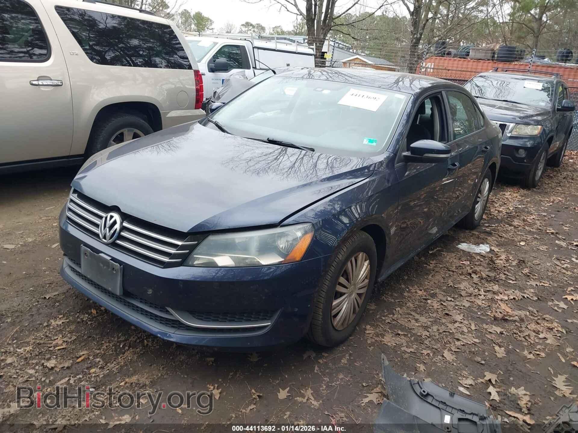 2014 VOLKSWAGEN PASSAT - VIN: 1VWAP7A30EC003467 - Фото 2