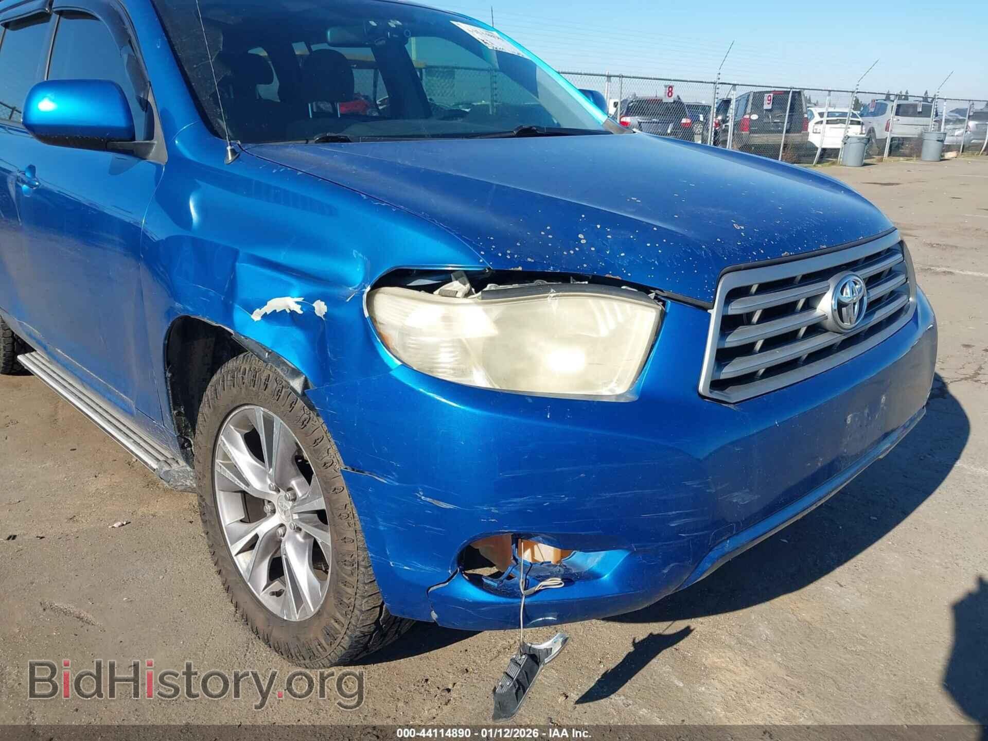 2008 TOYOTA HIGHLANDER - VIN: JTEES41A082074237 - Фото 6