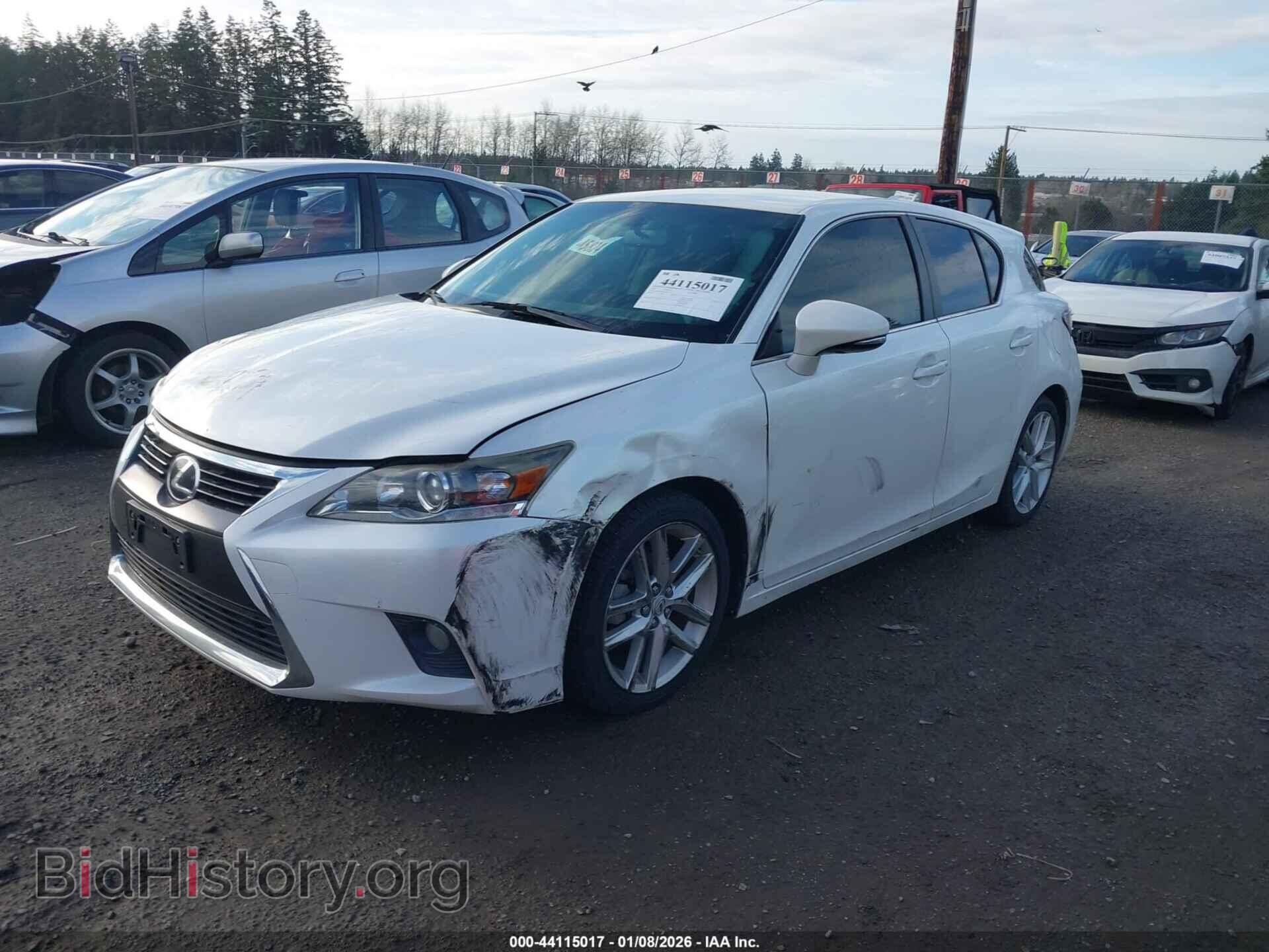 2017 LEXUS CT 200H - VIN: JTHKD5BH1H2281348 - Фото 2