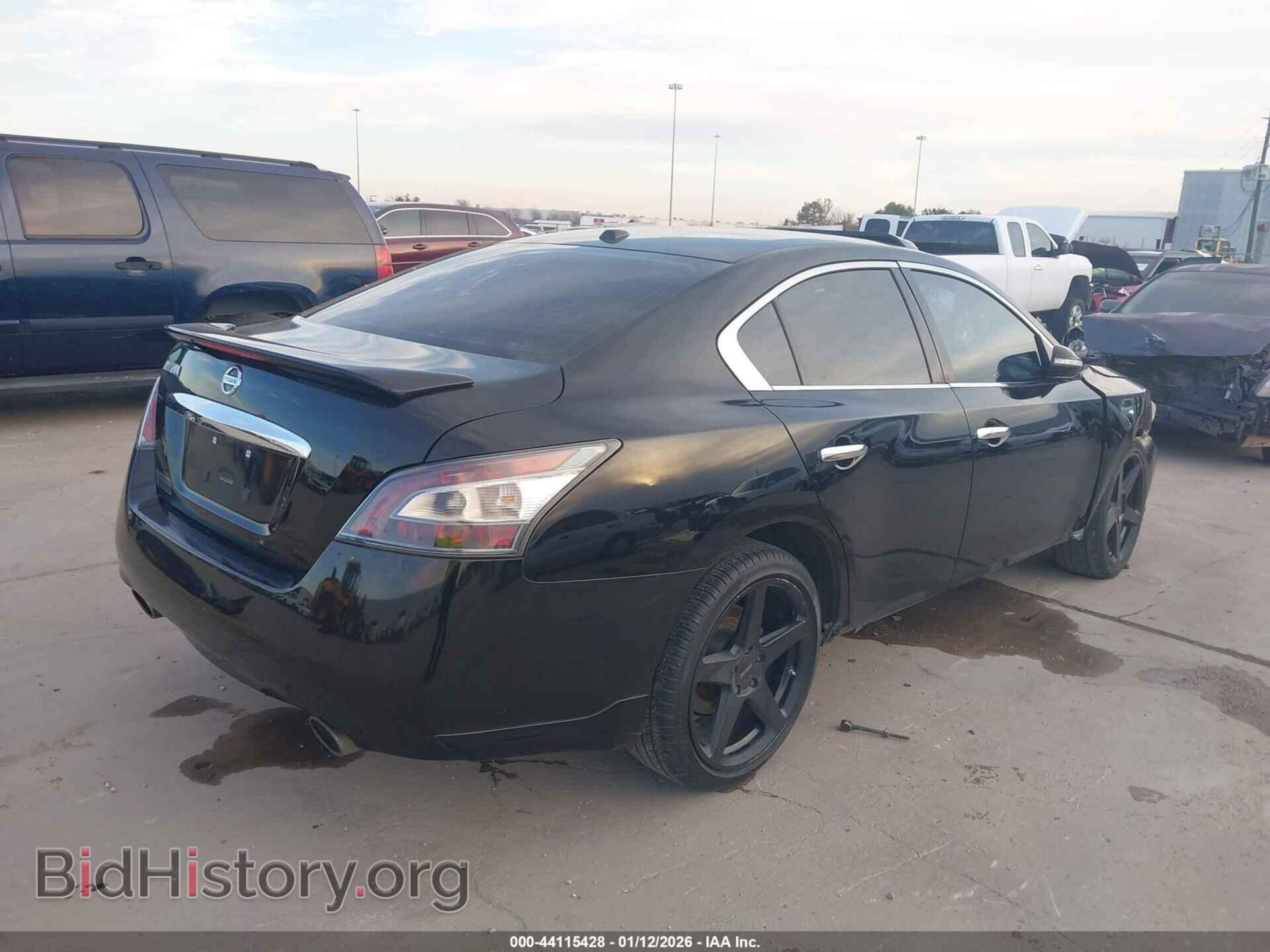 2014 NISSAN MAXIMA - VIN: 1N4AA5AP9EC458268 - Фото 4