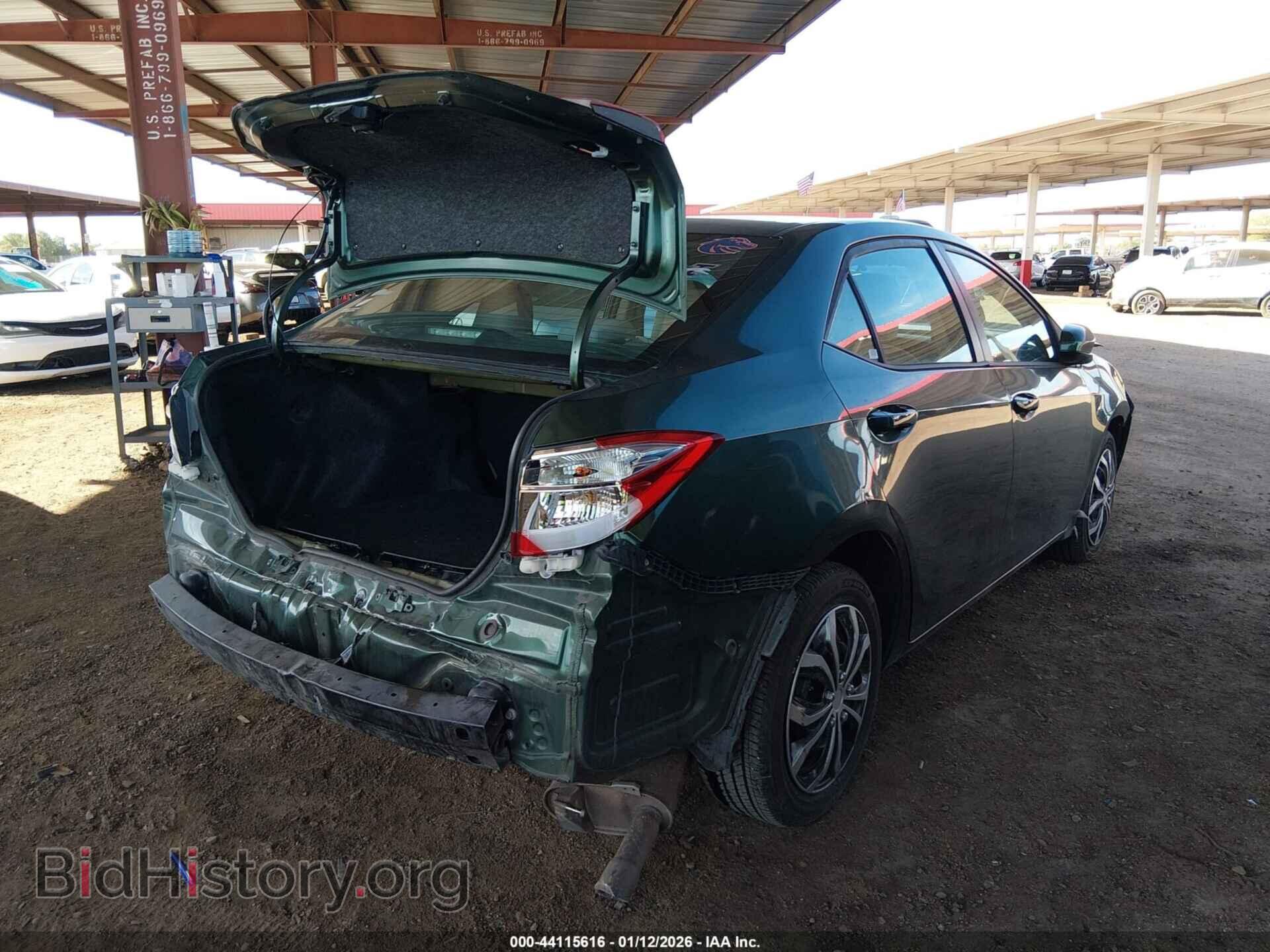 2014 TOYOTA COROLLA - VIN: 5YFBURHEXEP068739 - Фото 4