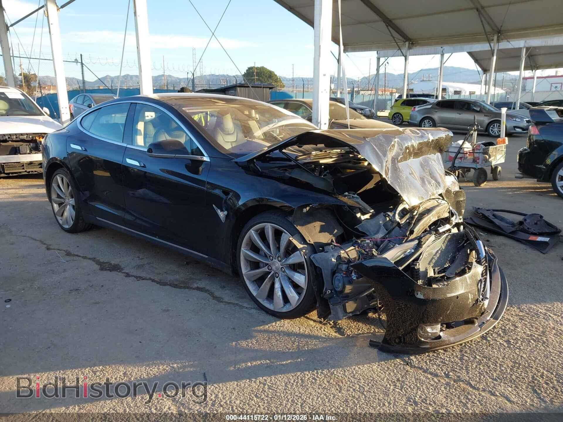 Фотография 5YJSA1S14EFP47546 - TESLA MODEL S 2014