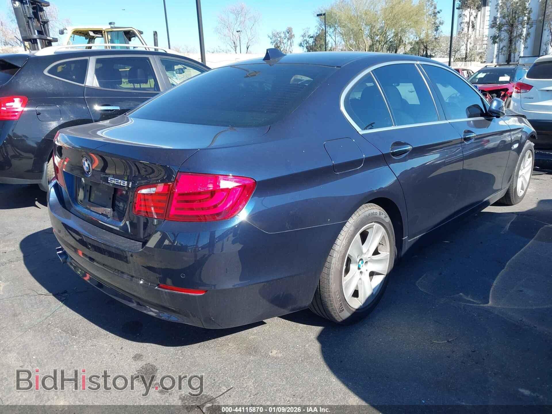 2013 BMW 528I - VIN: WBAXG5C55DD230725 - Фото 4