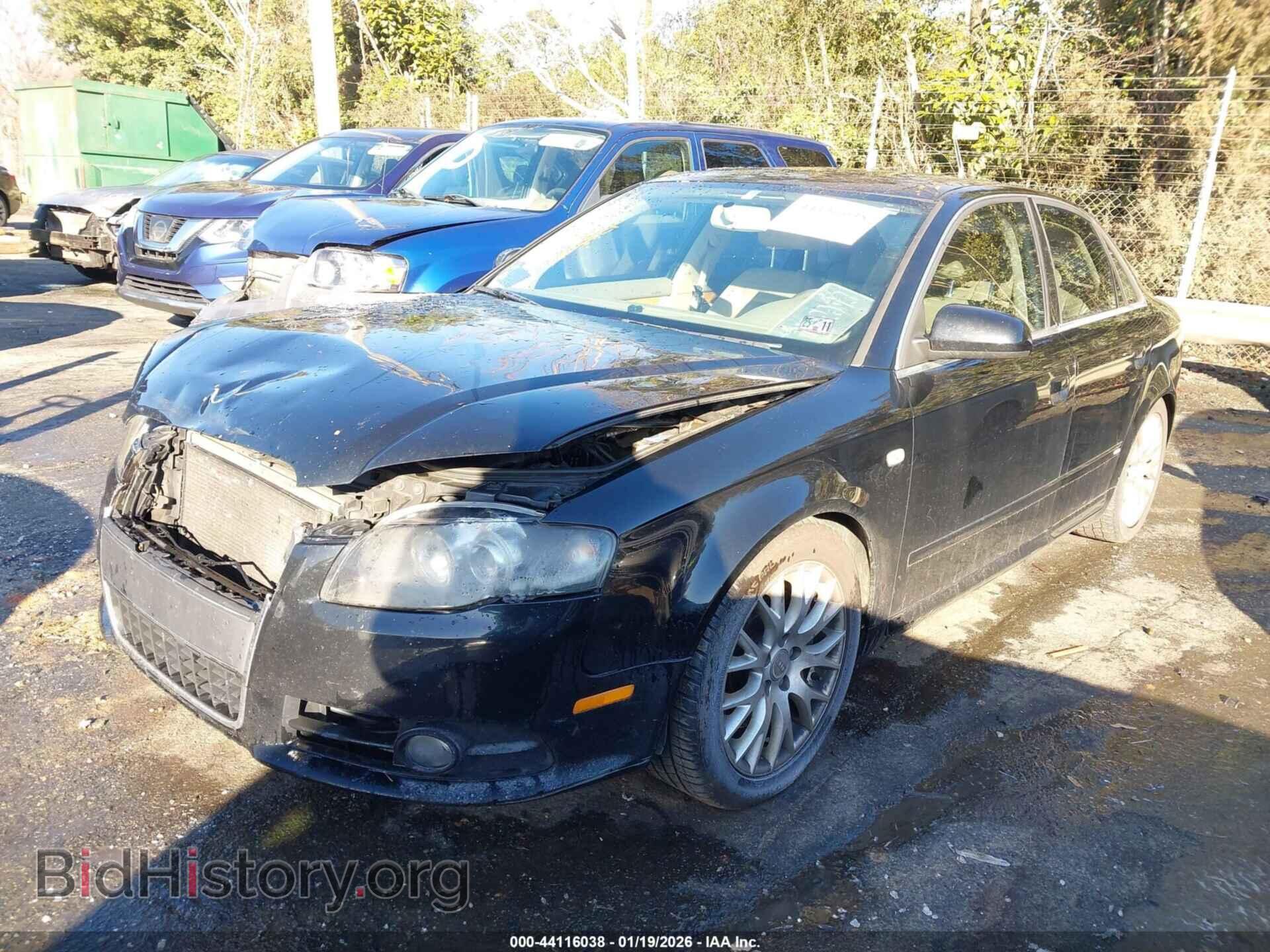 2008 AUDI A4 - VIN: WAUAF78E58A136168 - Фото 2