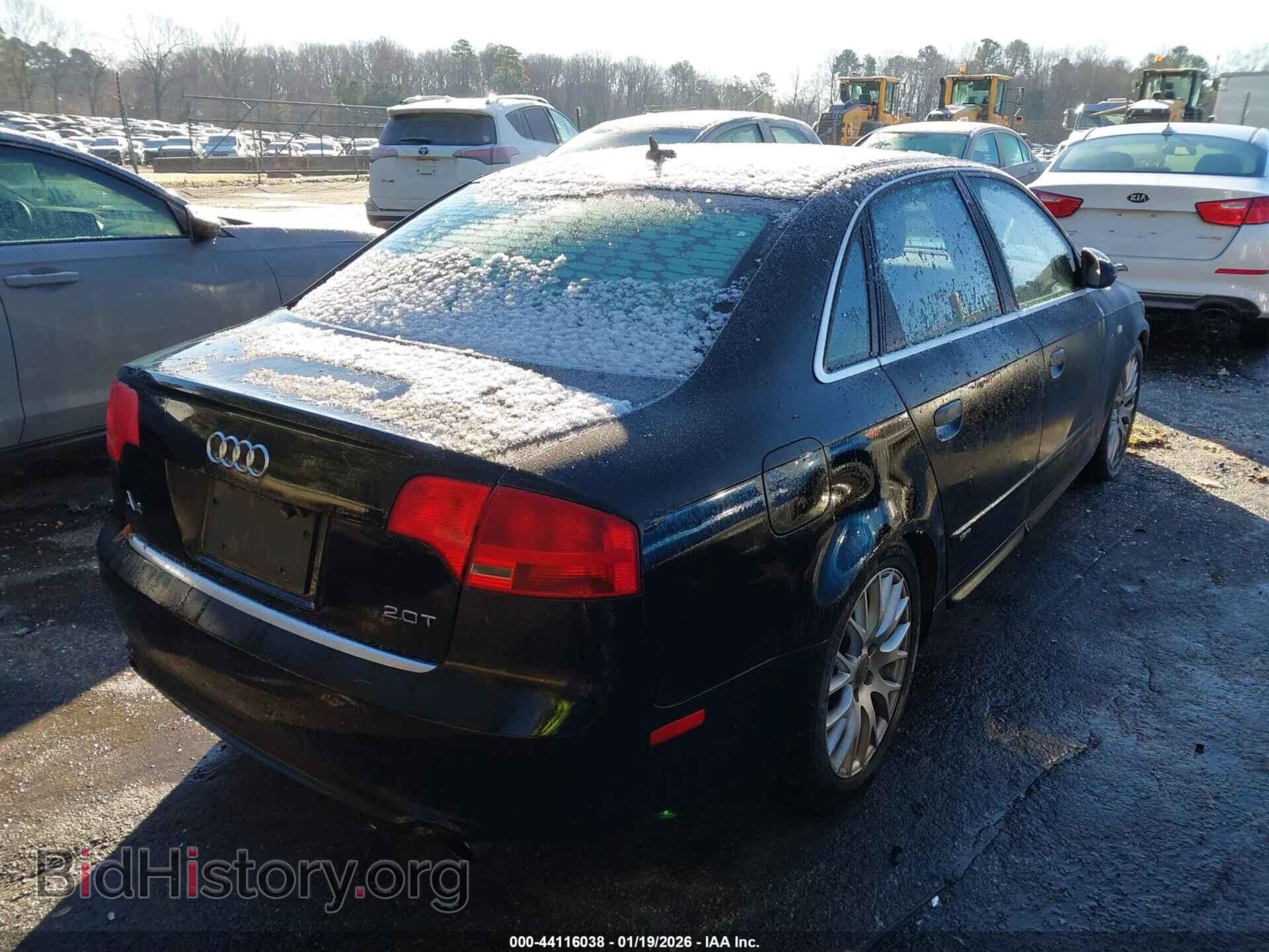 2008 AUDI A4 - VIN: WAUAF78E58A136168 - Фото 4