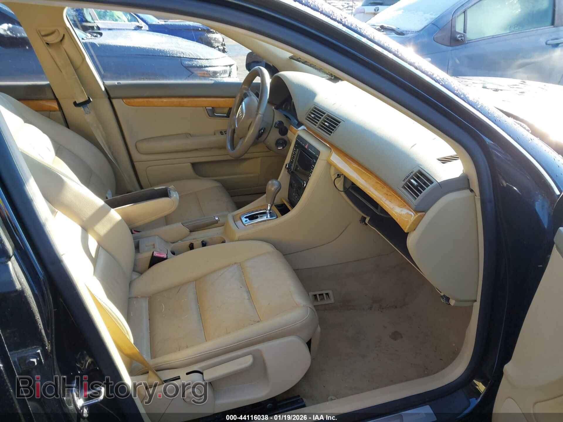 2008 AUDI A4 - VIN: WAUAF78E58A136168 - Фото 5