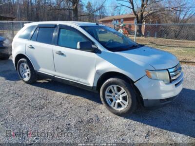 2010 Ford EDGE SE, white — VIN 2FMDK3GC4ABA53227, IAAI