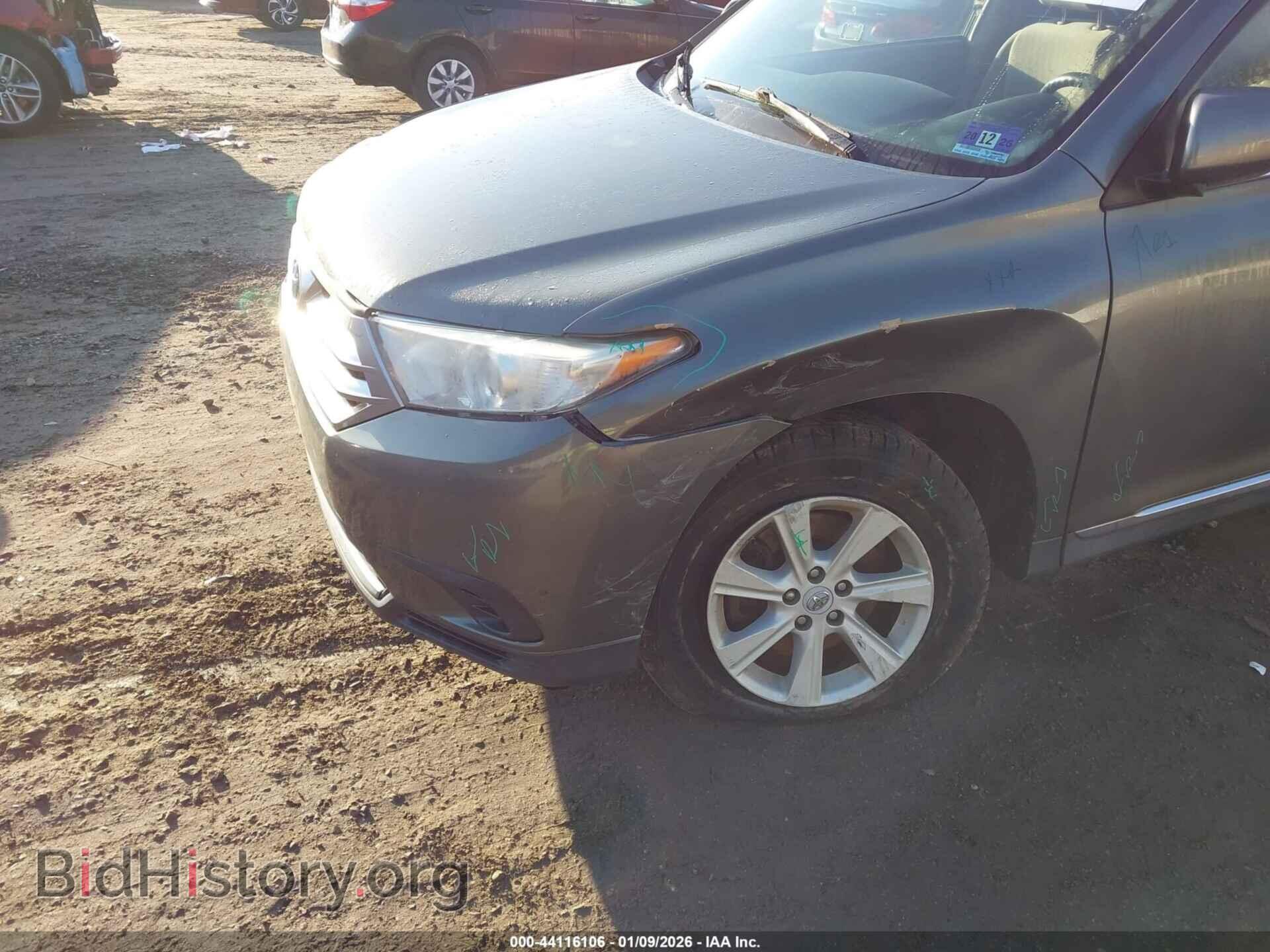 2013 TOYOTA HIGHLANDER - VIN: 5TDBK3EH2DS203252 - Фото 6