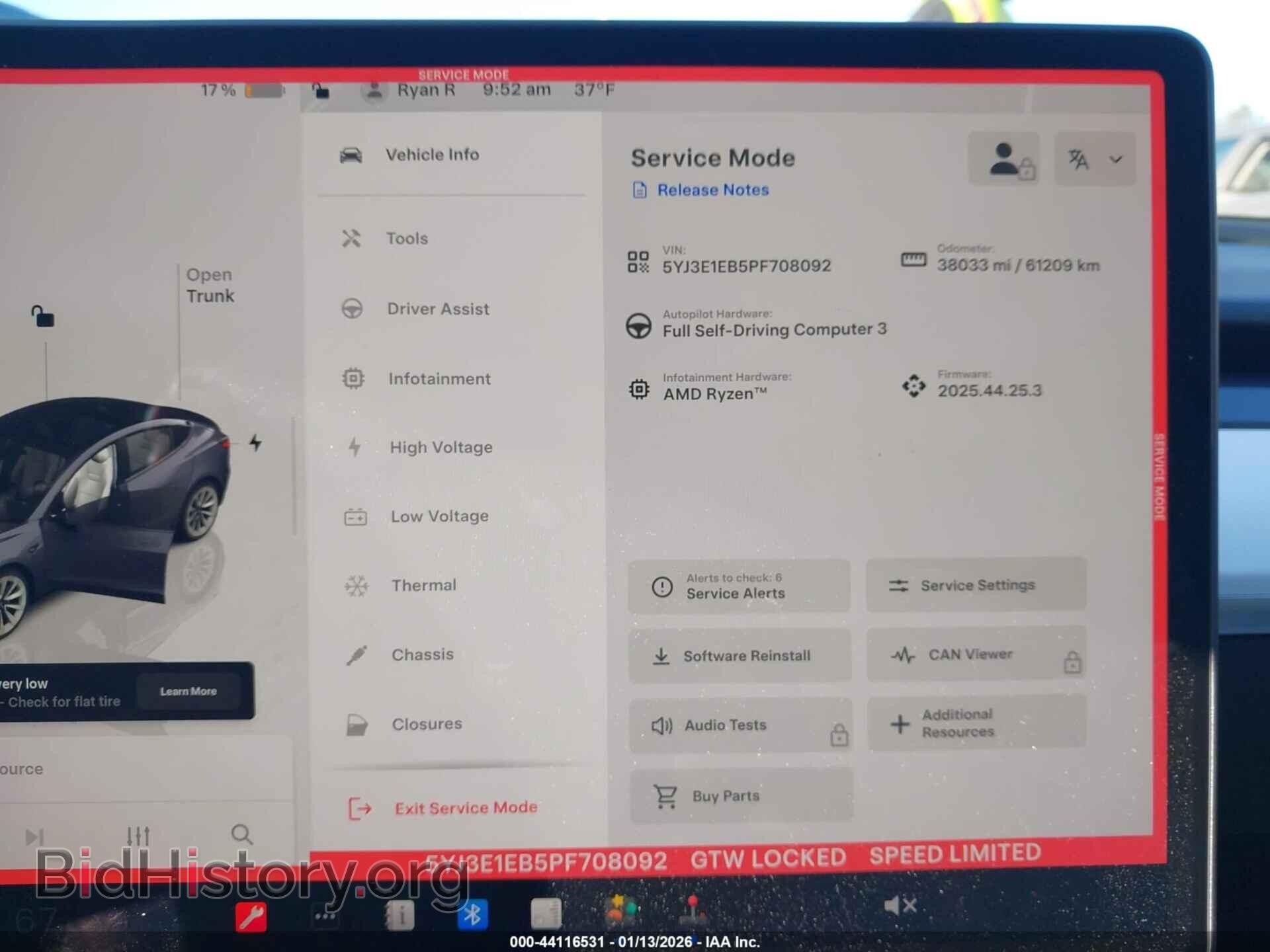 2023 TESLA MODEL 3 - VIN: 5YJ3E1EB5PF708092 - Фото 7