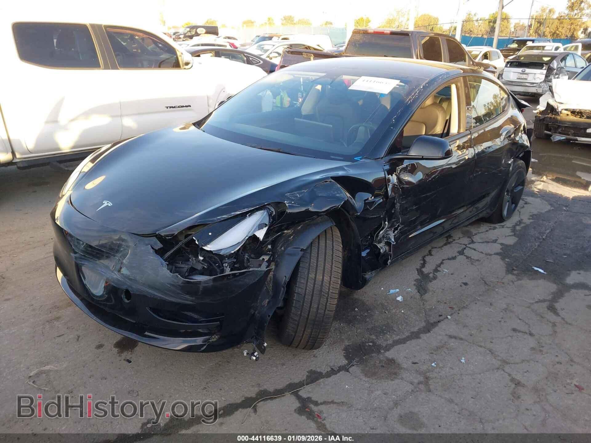 2023 TESLA MODEL 3 - VIN: 5YJ3E1EA2PF655844 - Фото 2