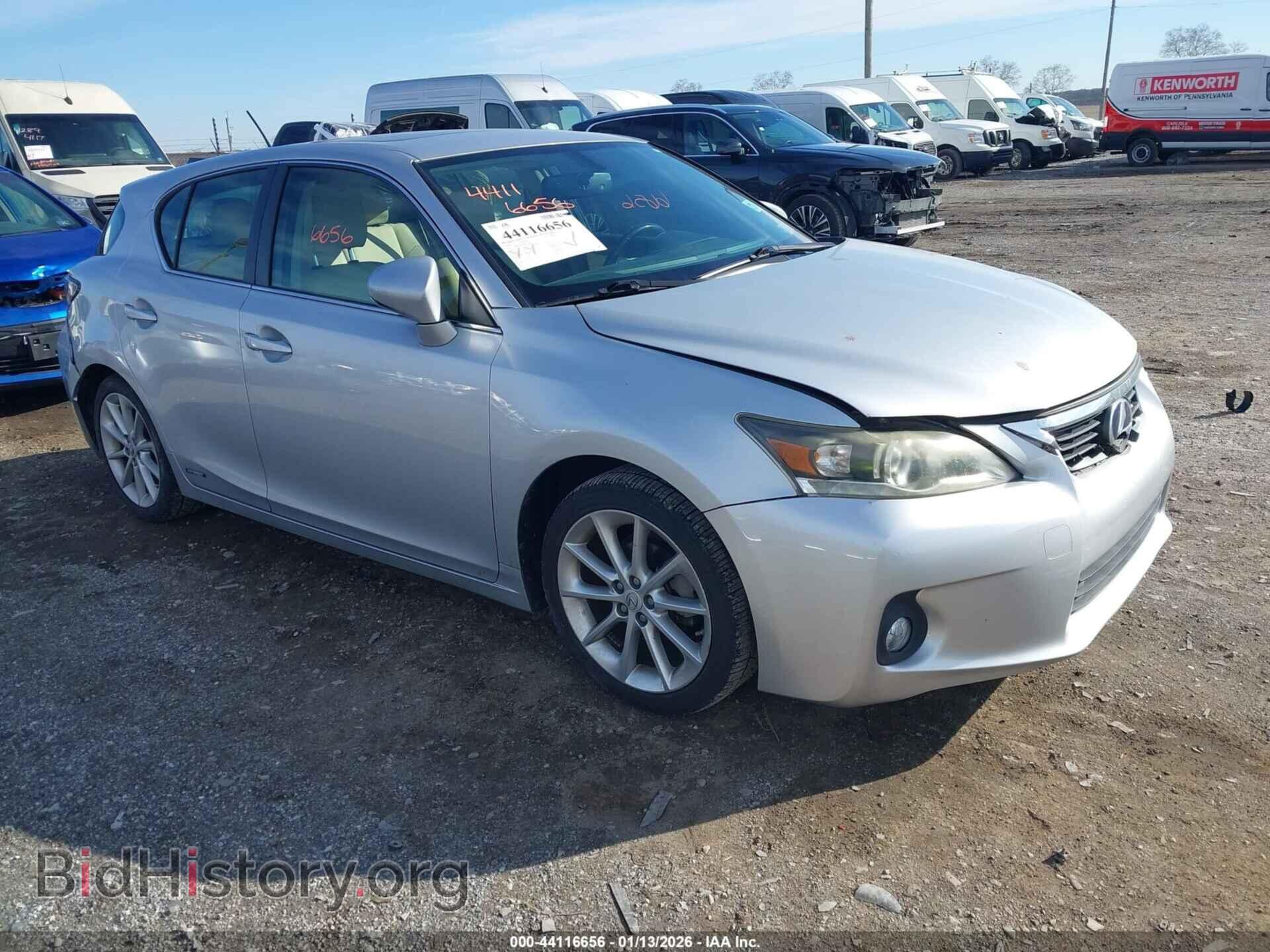 Photo JTHKD5BH8D2145406 - LEXUS CT 200H 2013