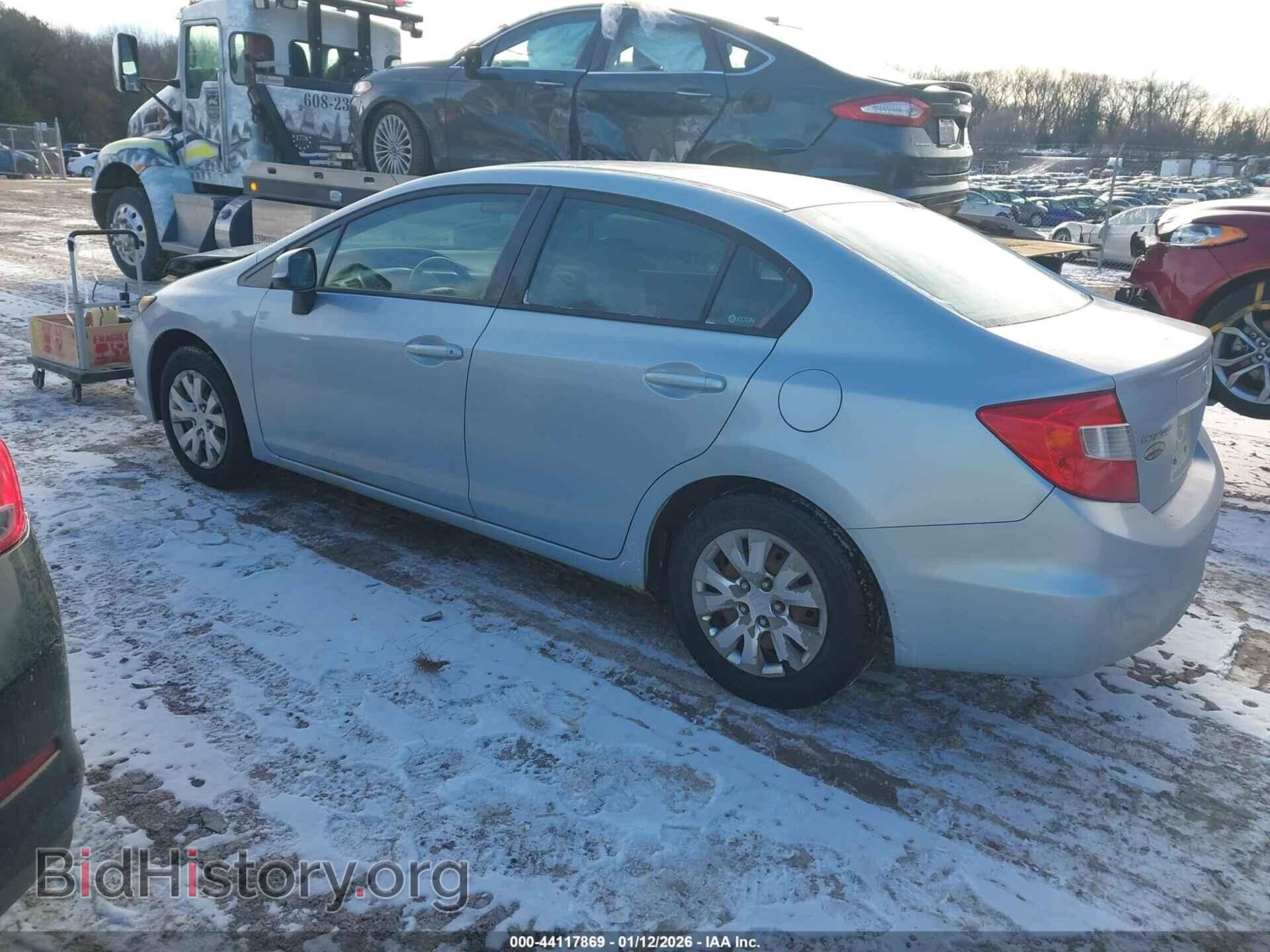 2012 HONDA CIVIC - VIN: 19XFB2F51CE033832 - Фото 3
