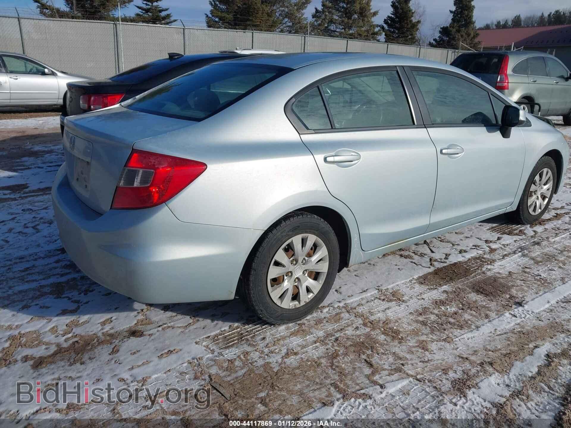 2012 HONDA CIVIC - VIN: 19XFB2F51CE033832 - Фото 4
