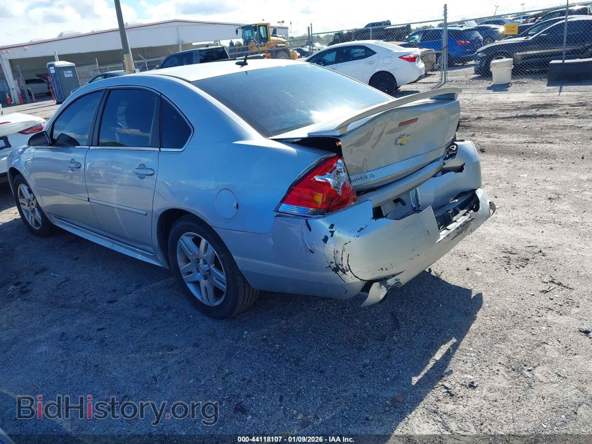 2012 CHEVROLET IMPALA - VIN: 2G1WB5E39C1286873 - Фото 3