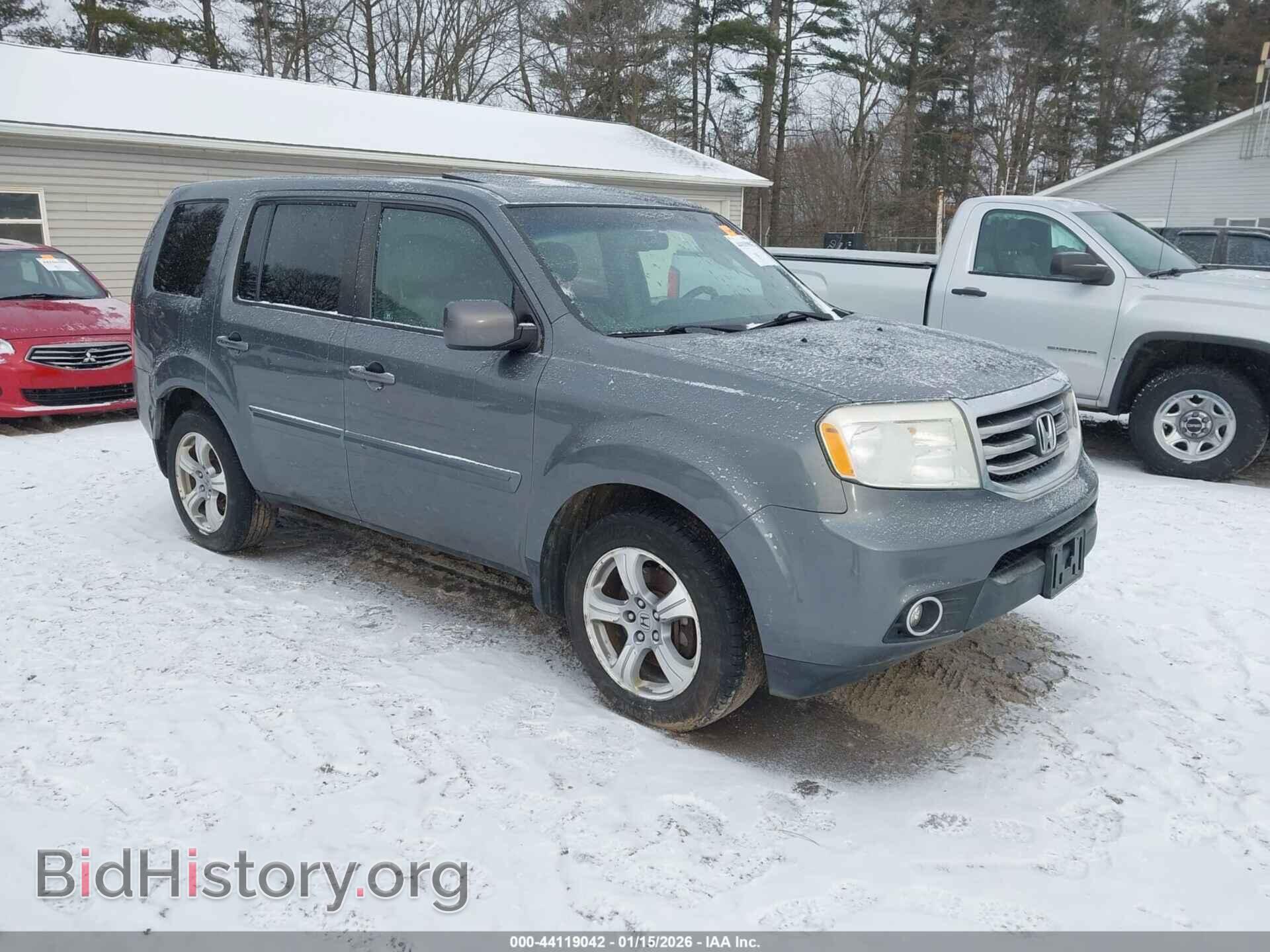 Photo 5FNYF4H51CB031983 - HONDA PILOT 2012