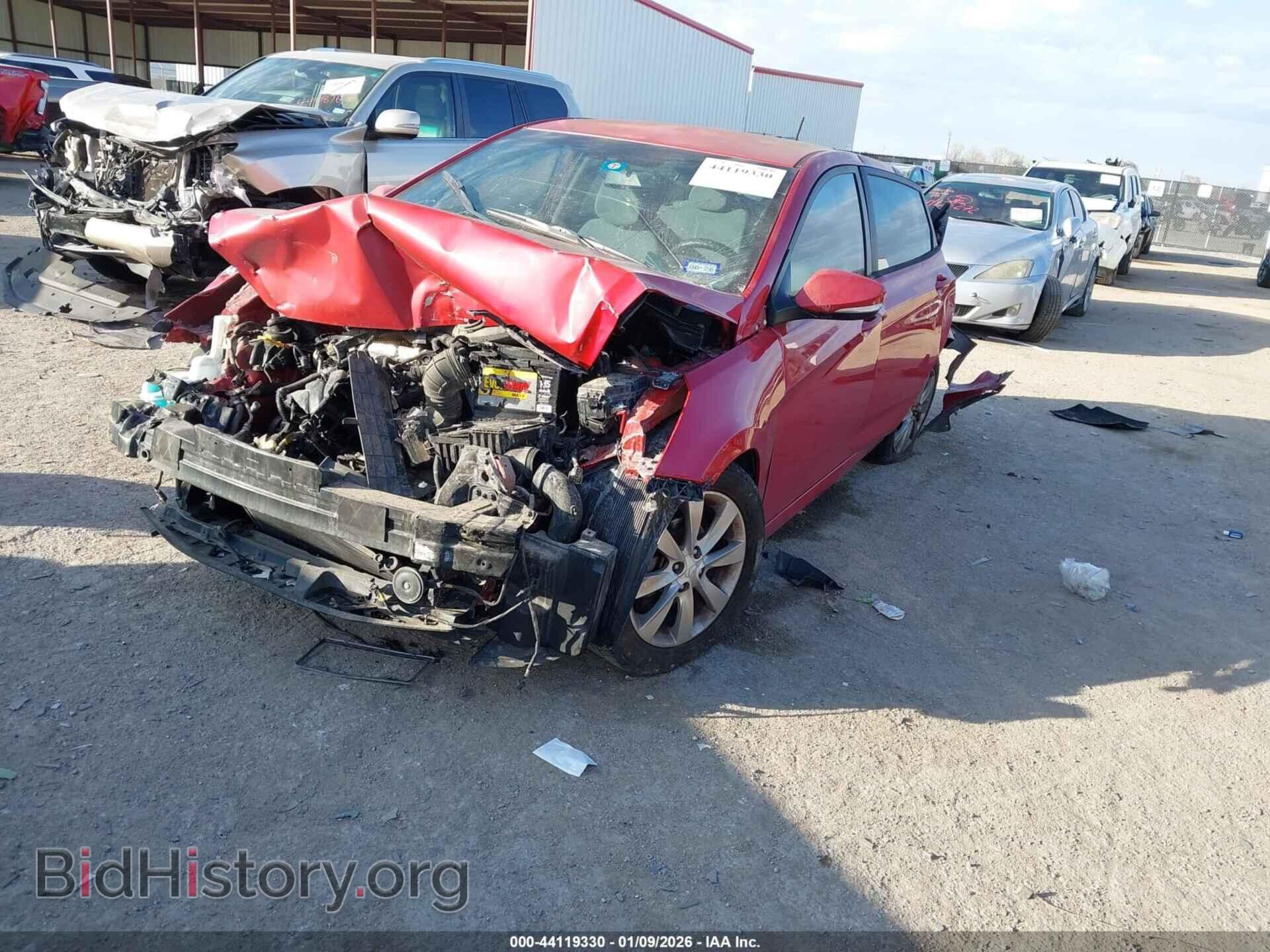 2014 HYUNDAI ACCENT - VIN: KMHCU5AE2EU155847 - Фото 2