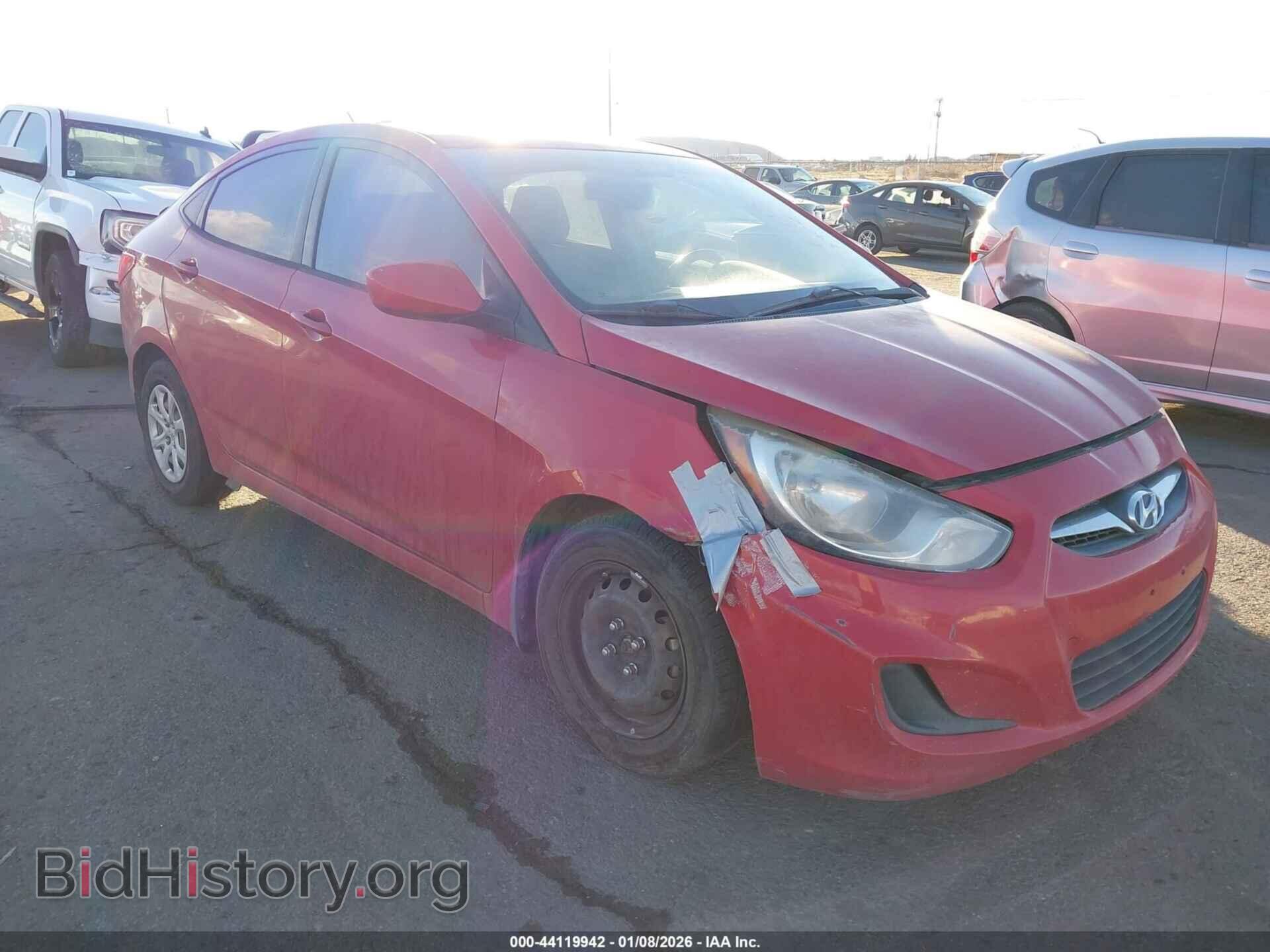 Photo KMHCT4AE3DU317352 - HYUNDAI ACCENT 2013