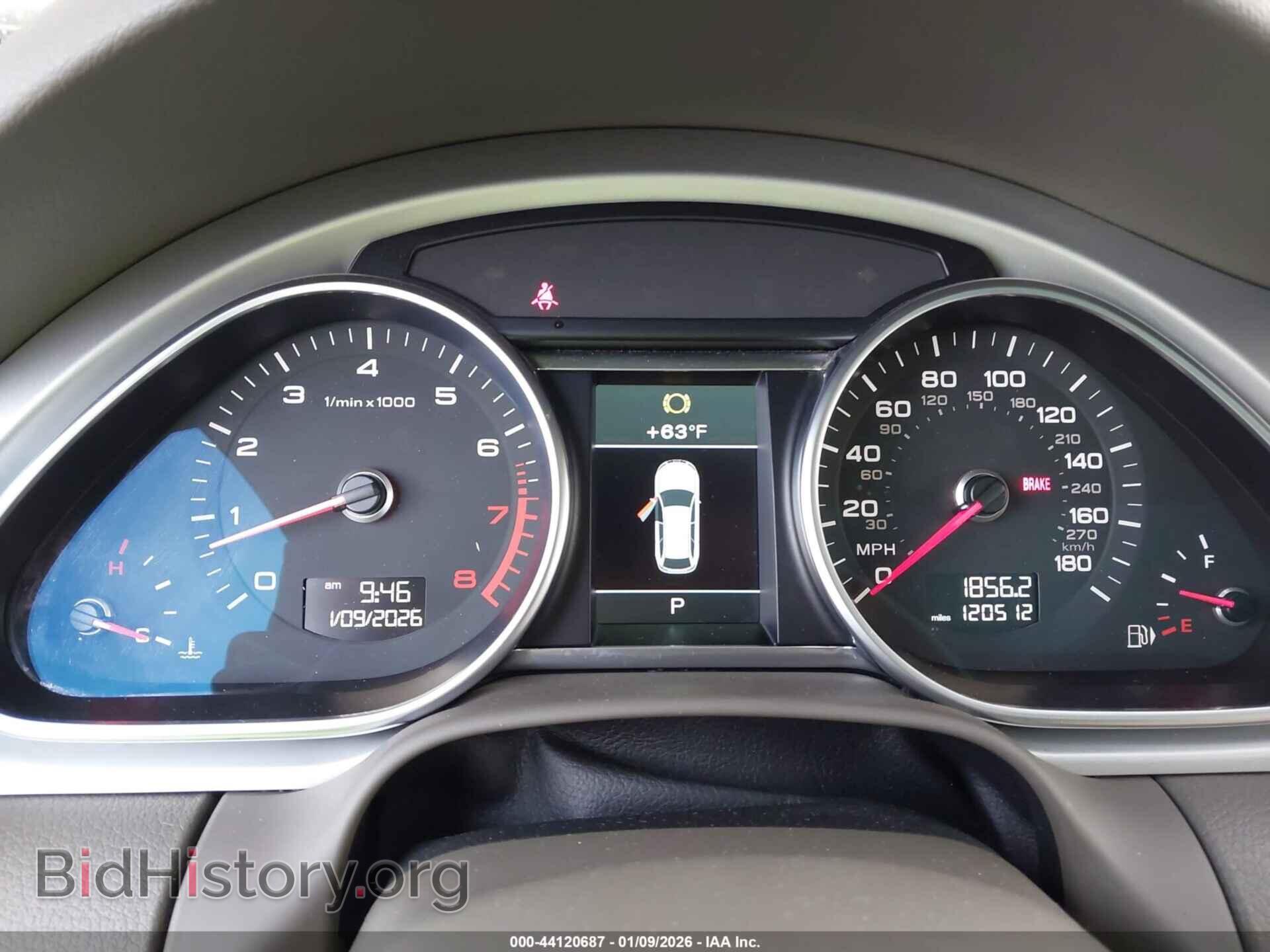 2012 AUDI Q7 - VIN: WA1DGAFE3CD003472 - Фото 7