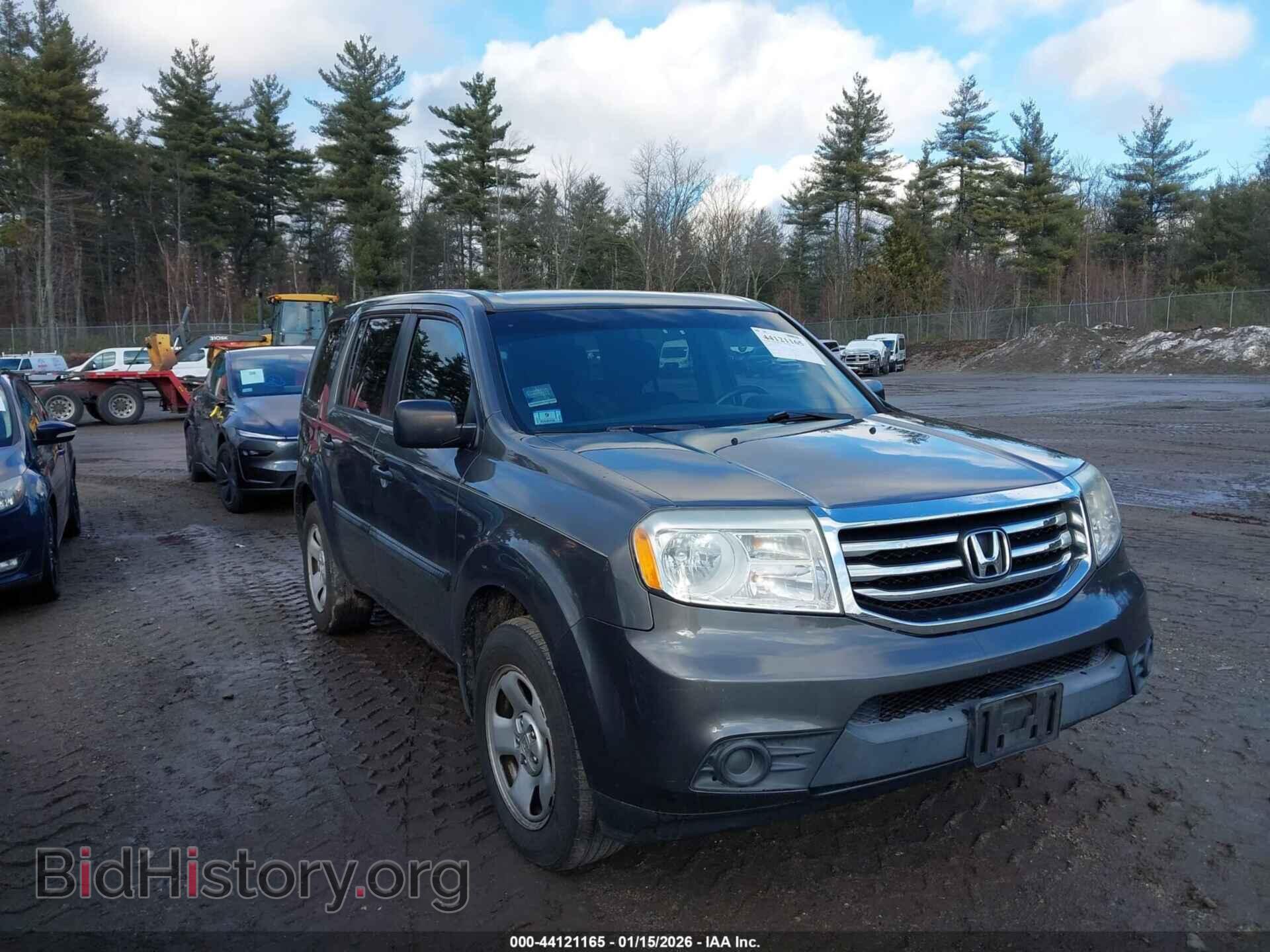 Photo 5FNYF4H23CB036737 - HONDA PILOT 2012