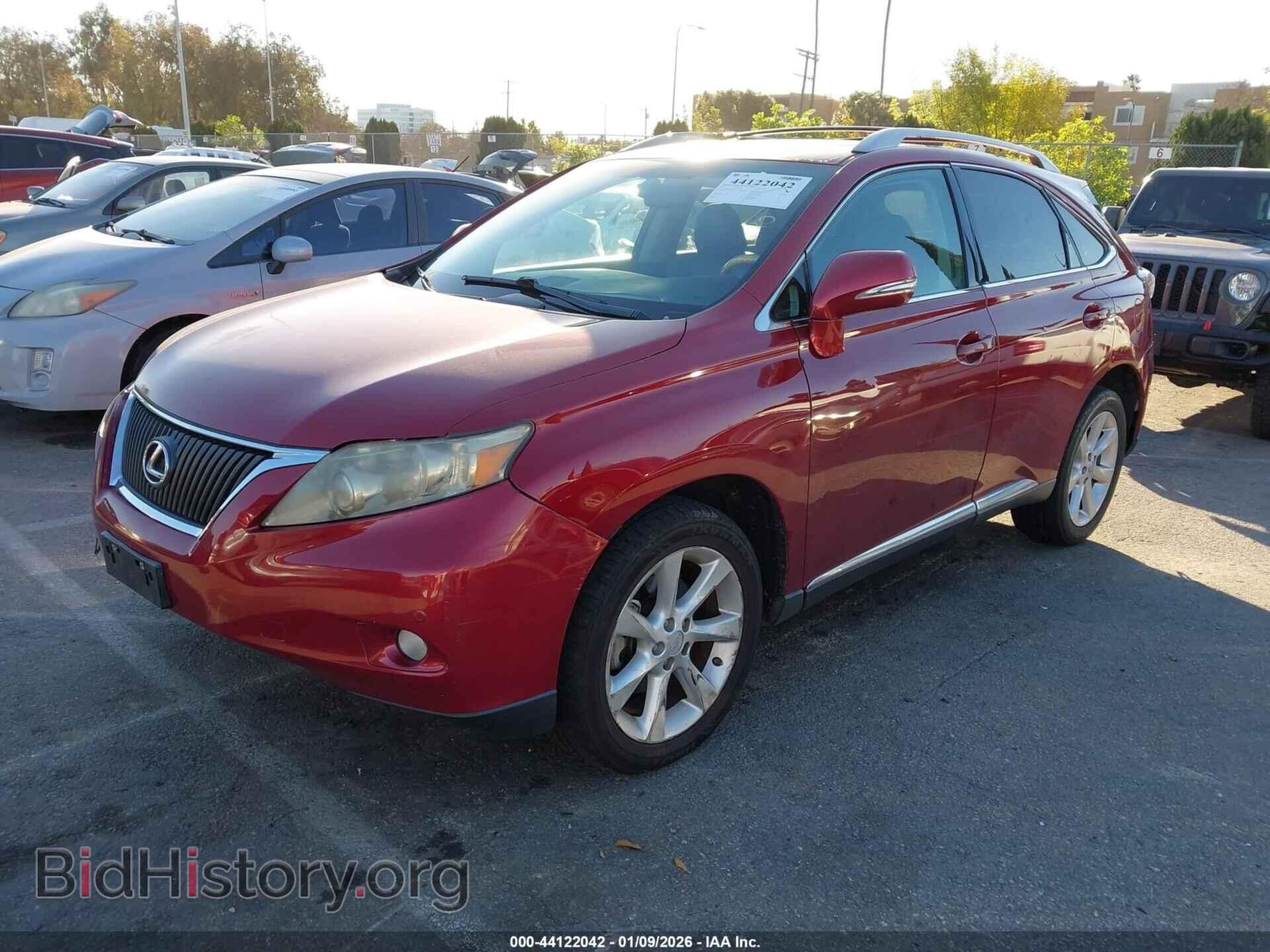 2011 LEXUS RX 350 - VIN: 2T2BK1BA2BC090576 - Фото 2