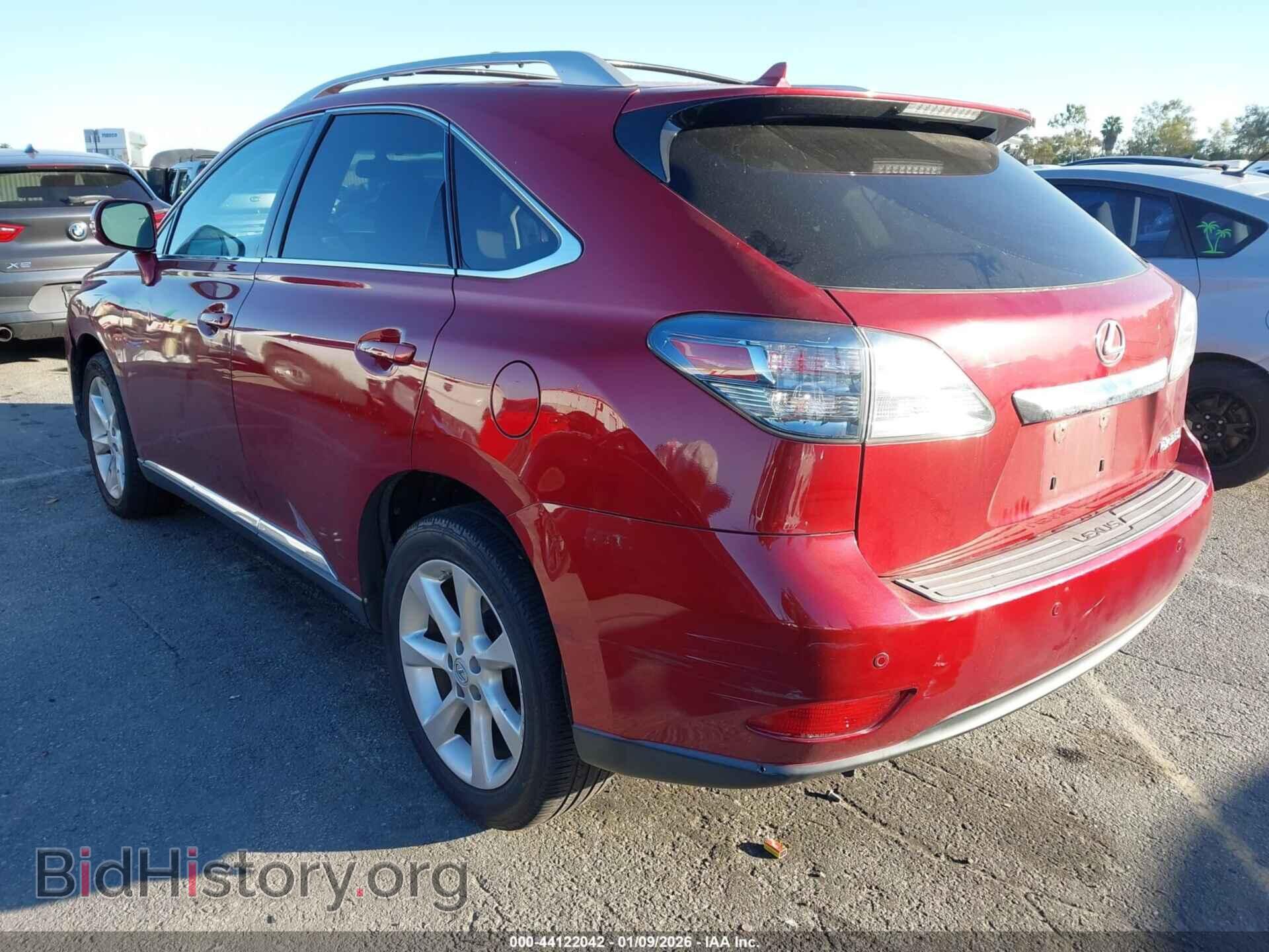 2011 LEXUS RX 350 - VIN: 2T2BK1BA2BC090576 - Фото 3