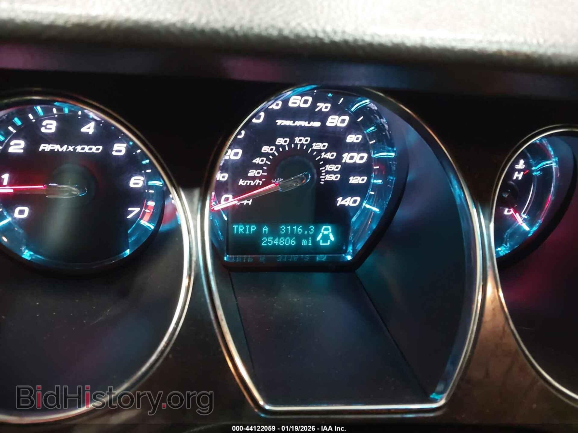 2012 FORD TAURUS - VIN: 1FAHP2FW3CG123170 - Фото 7