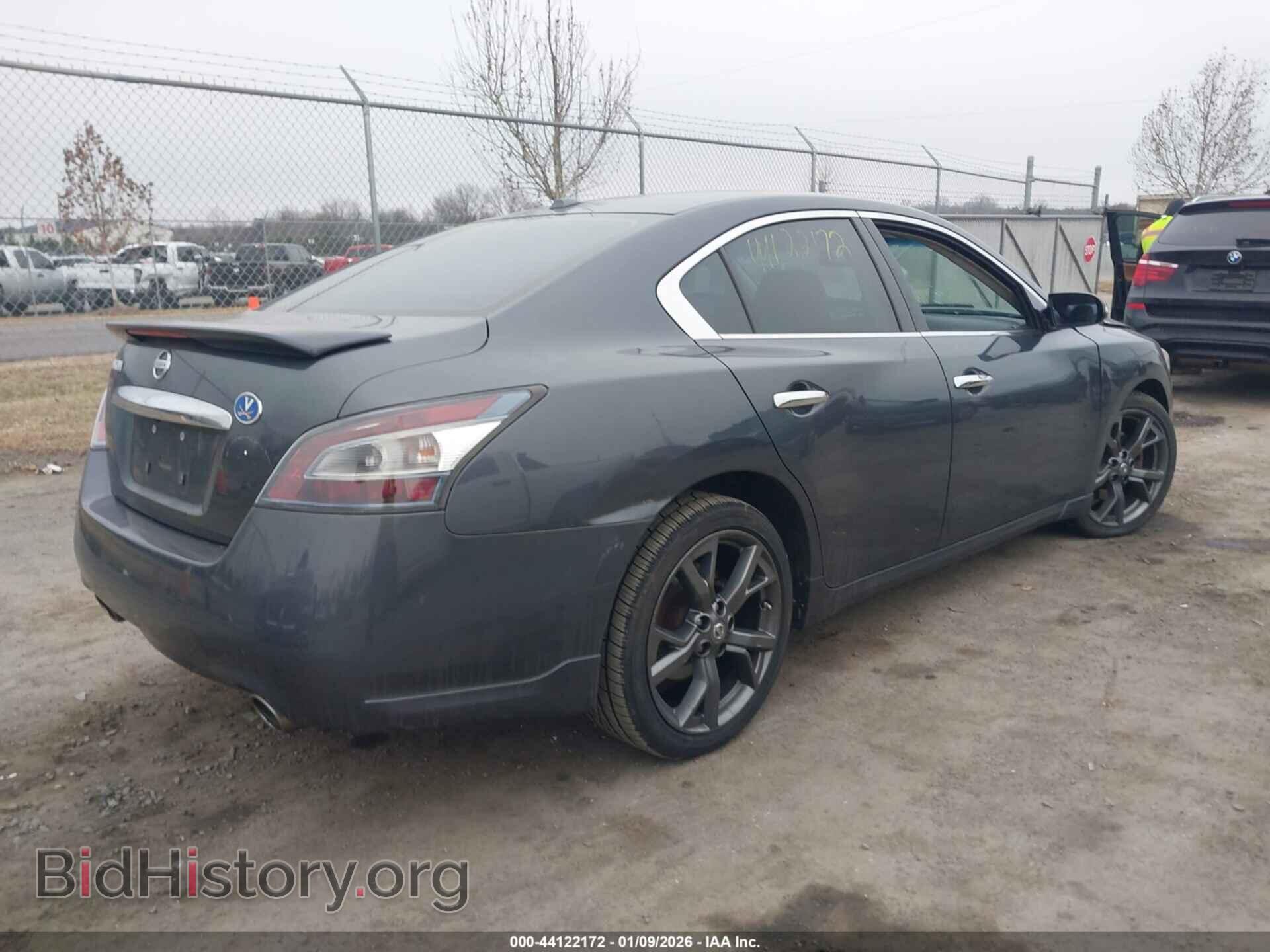 2012 NISSAN MAXIMA - VIN: 1N4AA5AP1CC870388 - Фото 4