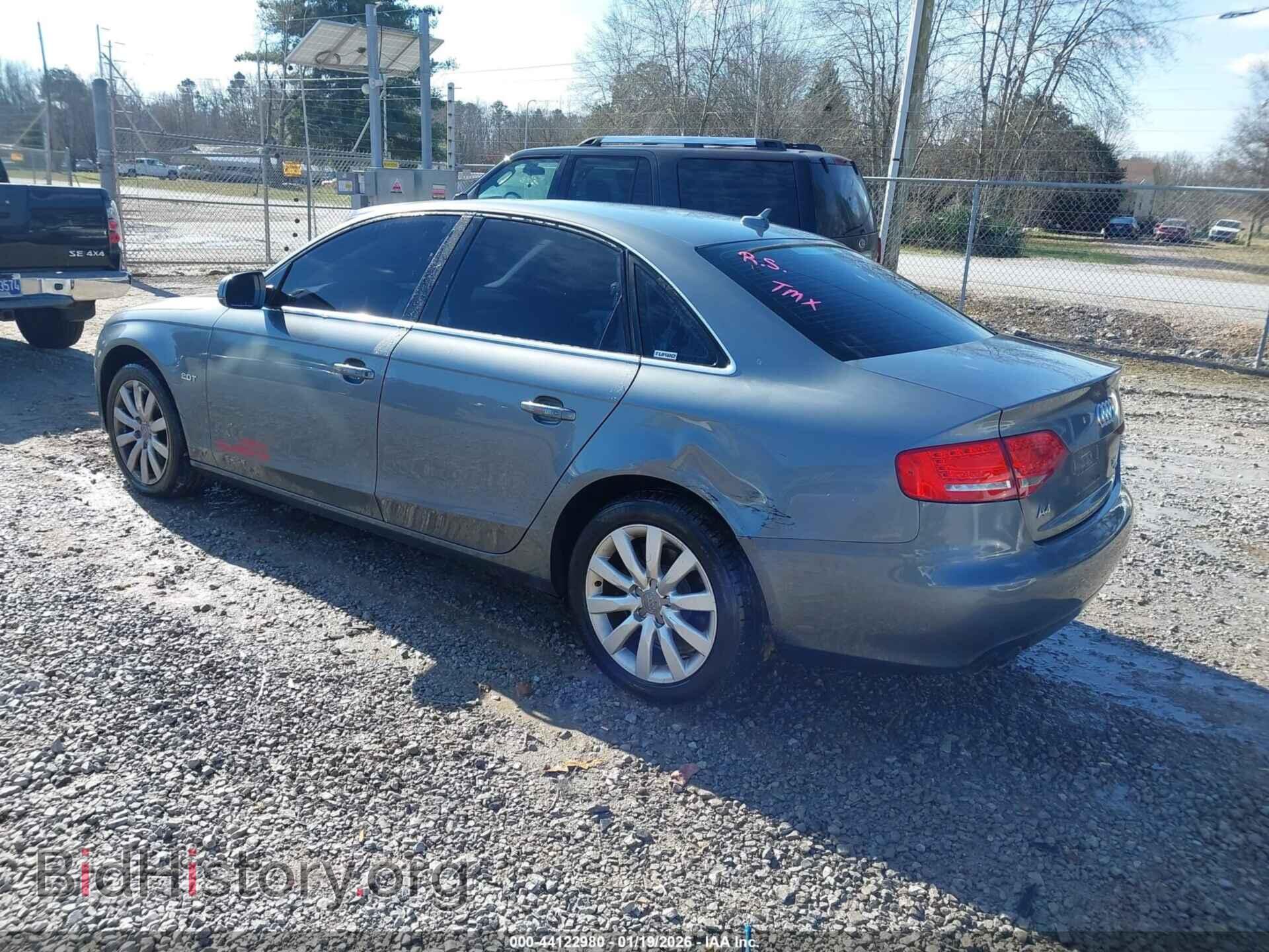 2012 AUDI A4 - VIN: WAUBFAFLXCN004365 - Фото 3
