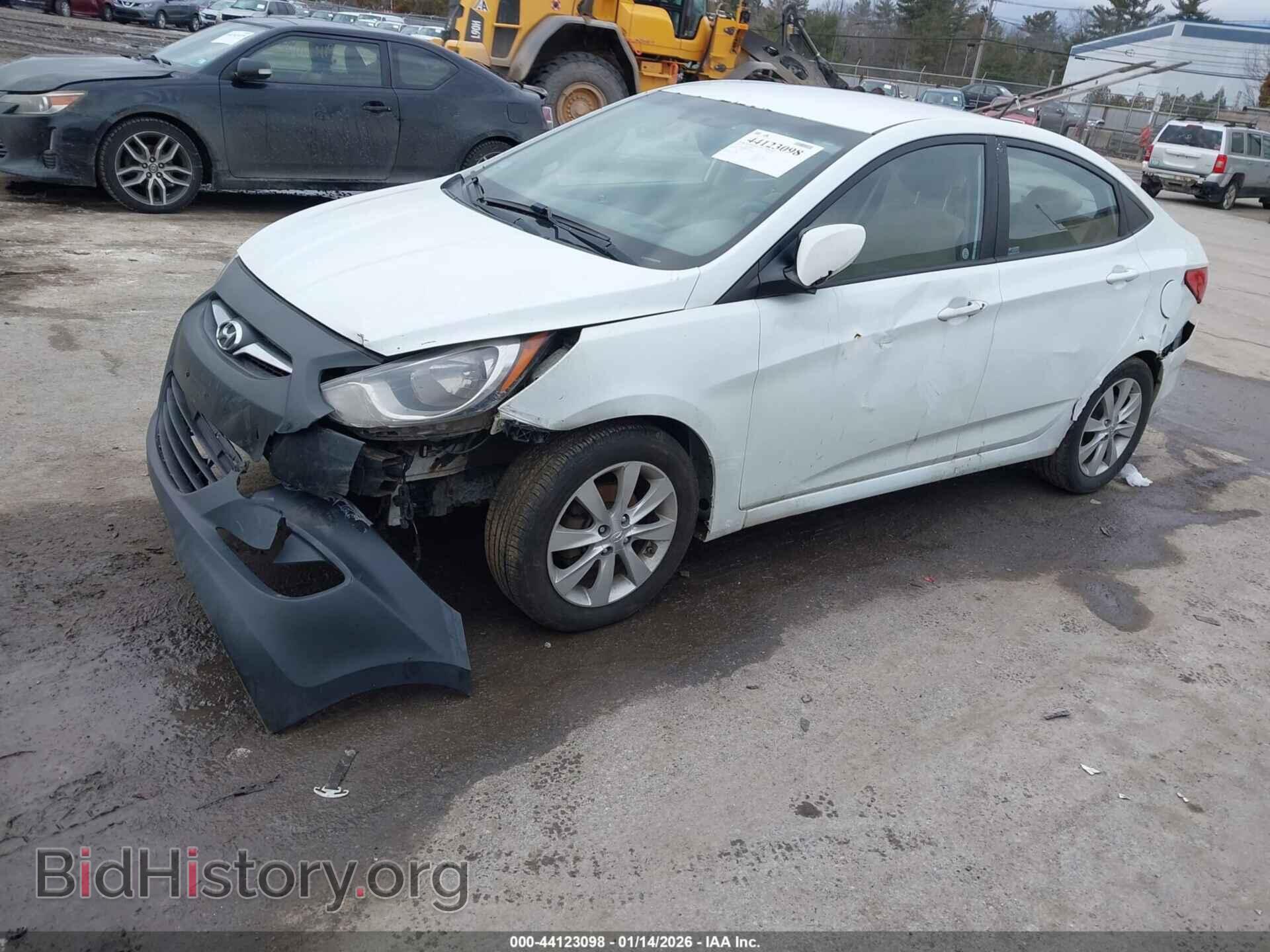 2012 HYUNDAI ACCENT - VIN: KMHCU4AE6CU238673 - Фото 2