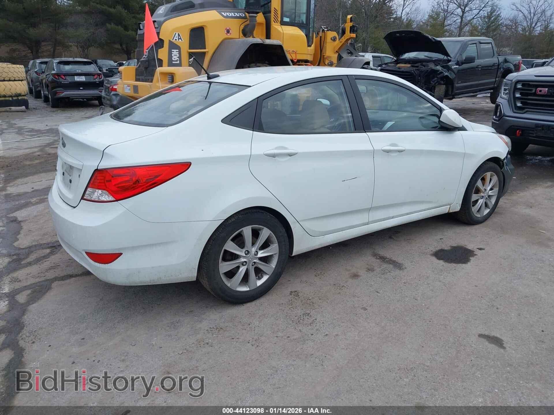 2012 HYUNDAI ACCENT - VIN: KMHCU4AE6CU238673 - Фото 4