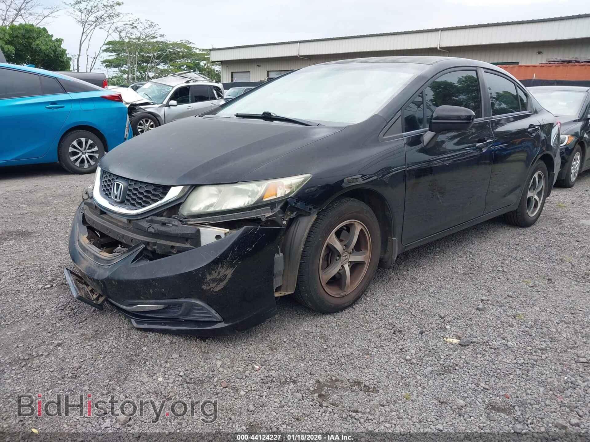 2015 HONDA CIVIC - VIN: 2HGFB2F70FH511735 - Фото 2