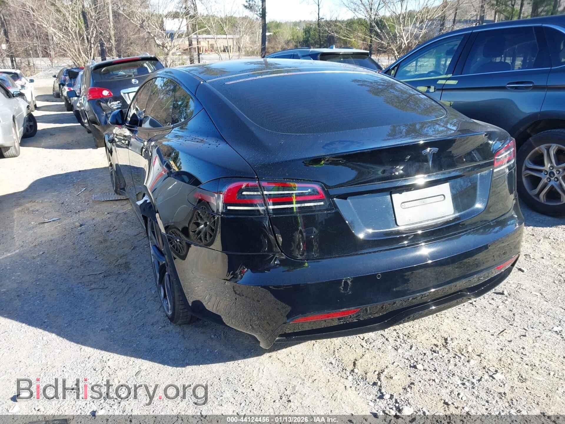2022 TESLA MODEL S - VIN: 5YJSA1E57NF486153 - Фото 3