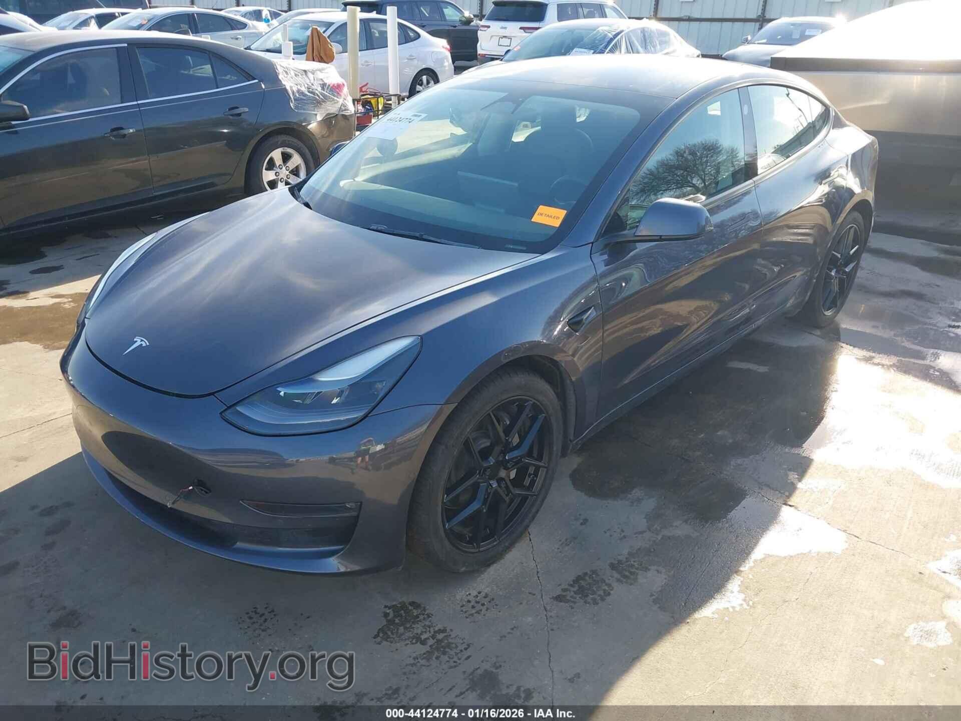 2022 TESLA MODEL 3 - VIN: 5YJ3E1EB2NF201938 - Фото 2