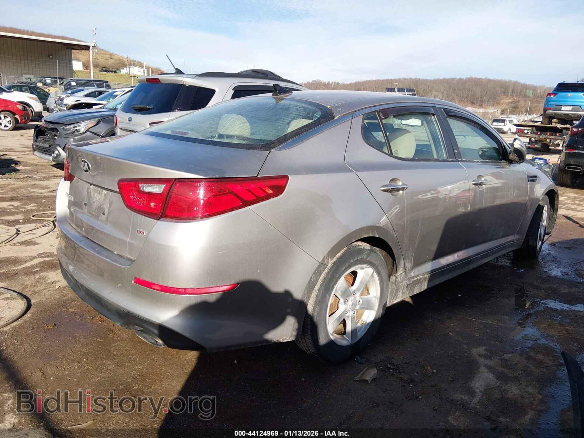 2015 KIA OPTIMA - VIN: KNAGM4A76F5556716 - Фото 4