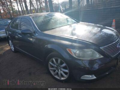 2008 Lexus LS 460, серый — VIN JTHBL46F185080019, IAAI