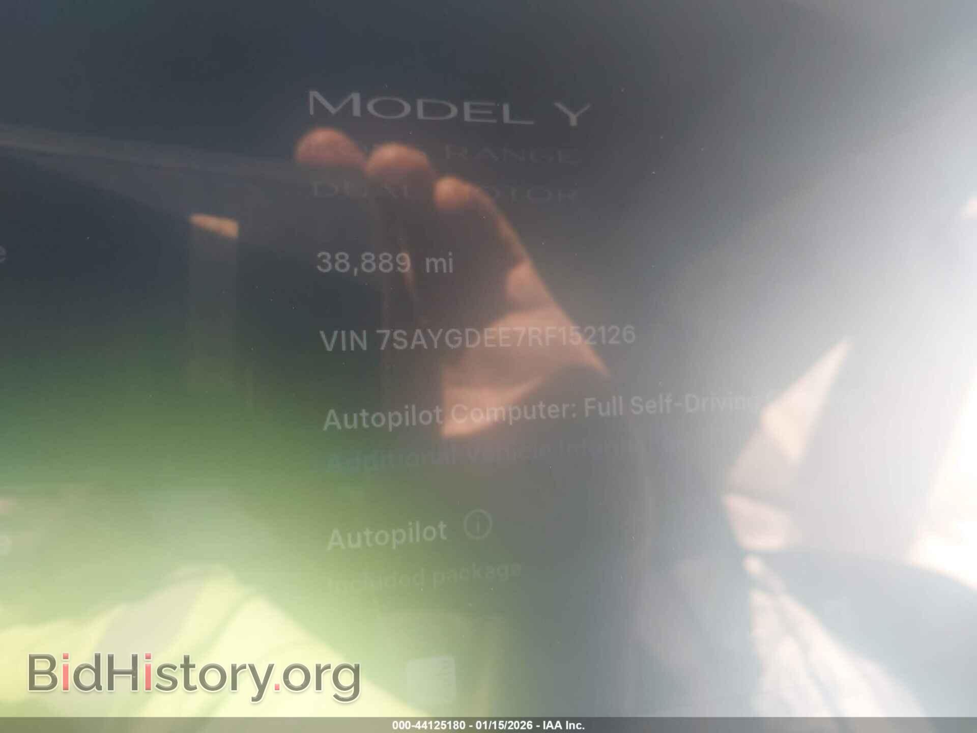 2024 TESLA MODEL Y - VIN: 7SAYGDEE7RF152126 - Фото 7
