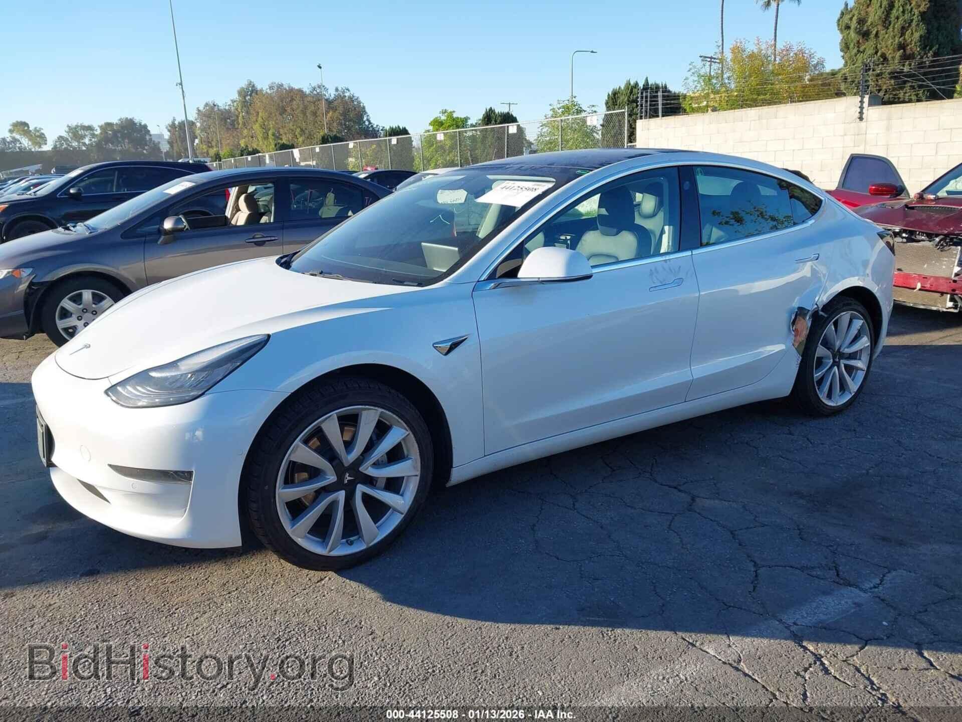 2019 TESLA MODEL 3 - VIN: 5YJ3E1EA1KF476395 - Фото 2